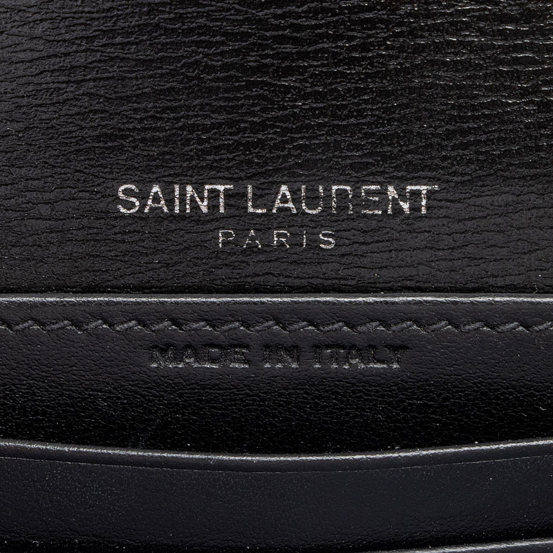 Saint Laurent Smooth Calfskin Monogram Sunset Mini Wallet on Chain Bag, Saint  Laurent Handbags