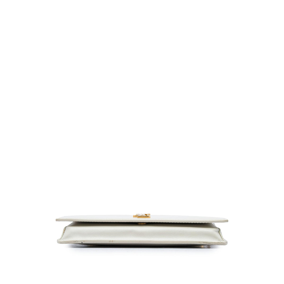 Saint Laurent Smooth Leather Cassandre Phone Holder