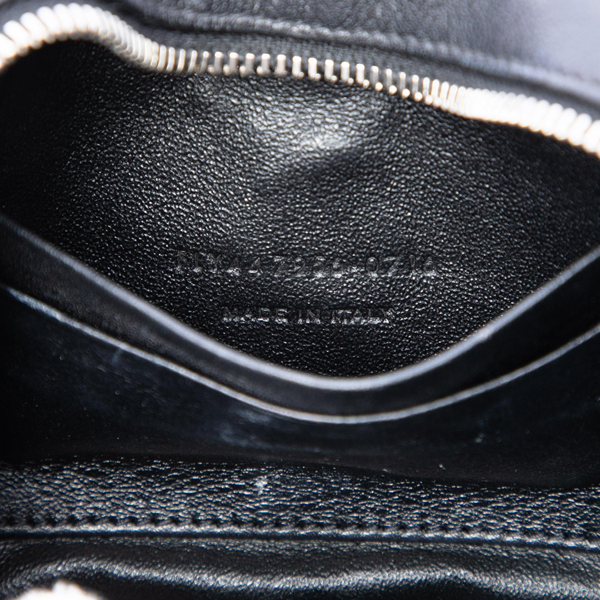 Saint Laurent Studded Calfskin Monogram Heart Blogger Crossbody