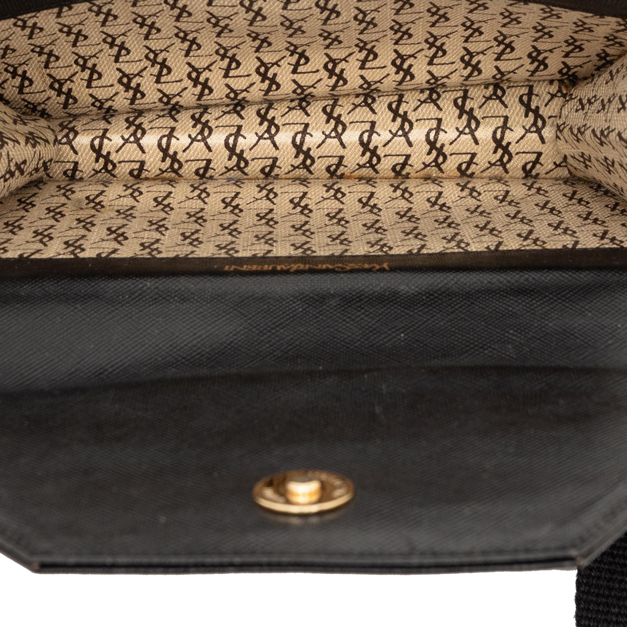 Saint Laurent Studded Leather Belt Bag