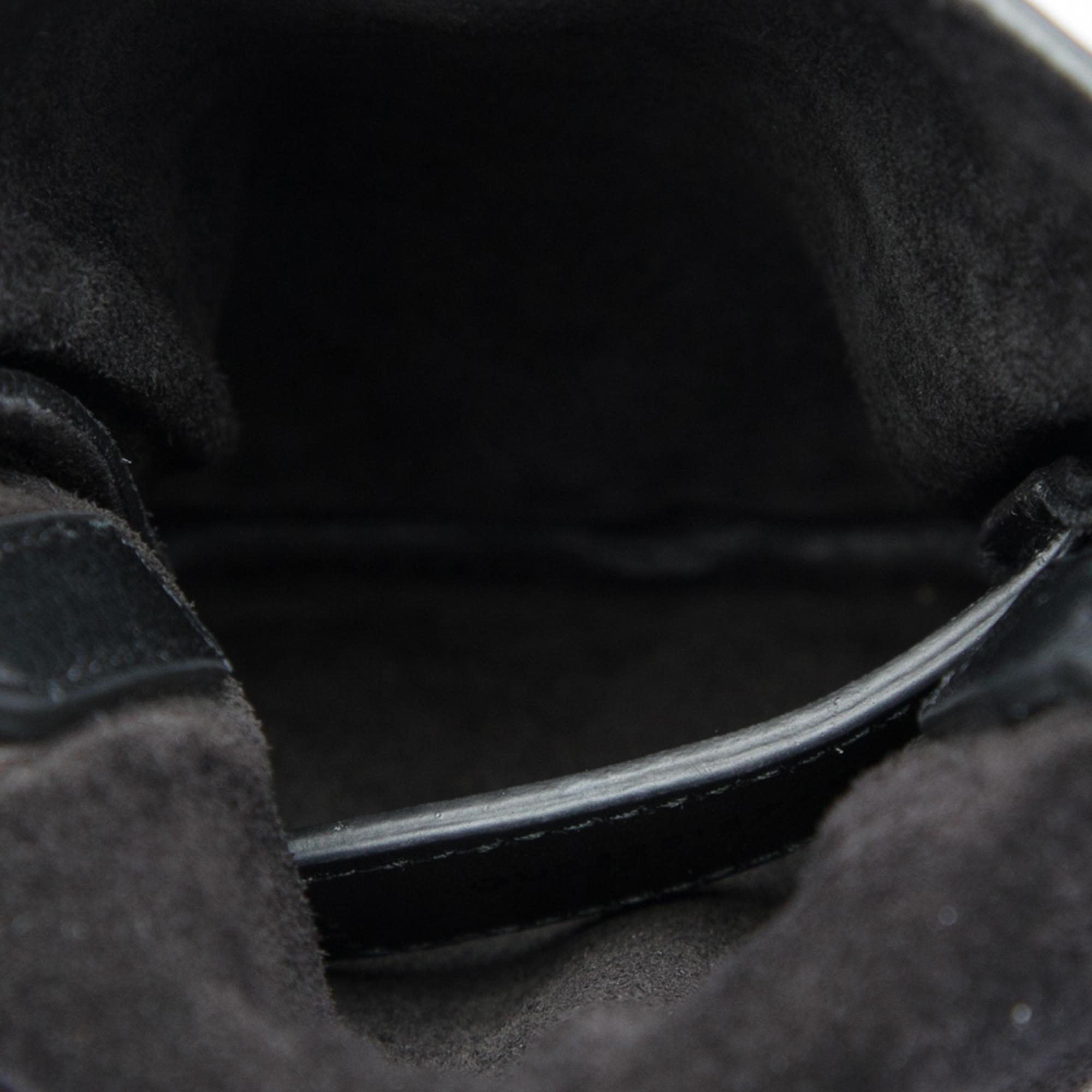 Saint Laurent Studded Leather Phone Pouch