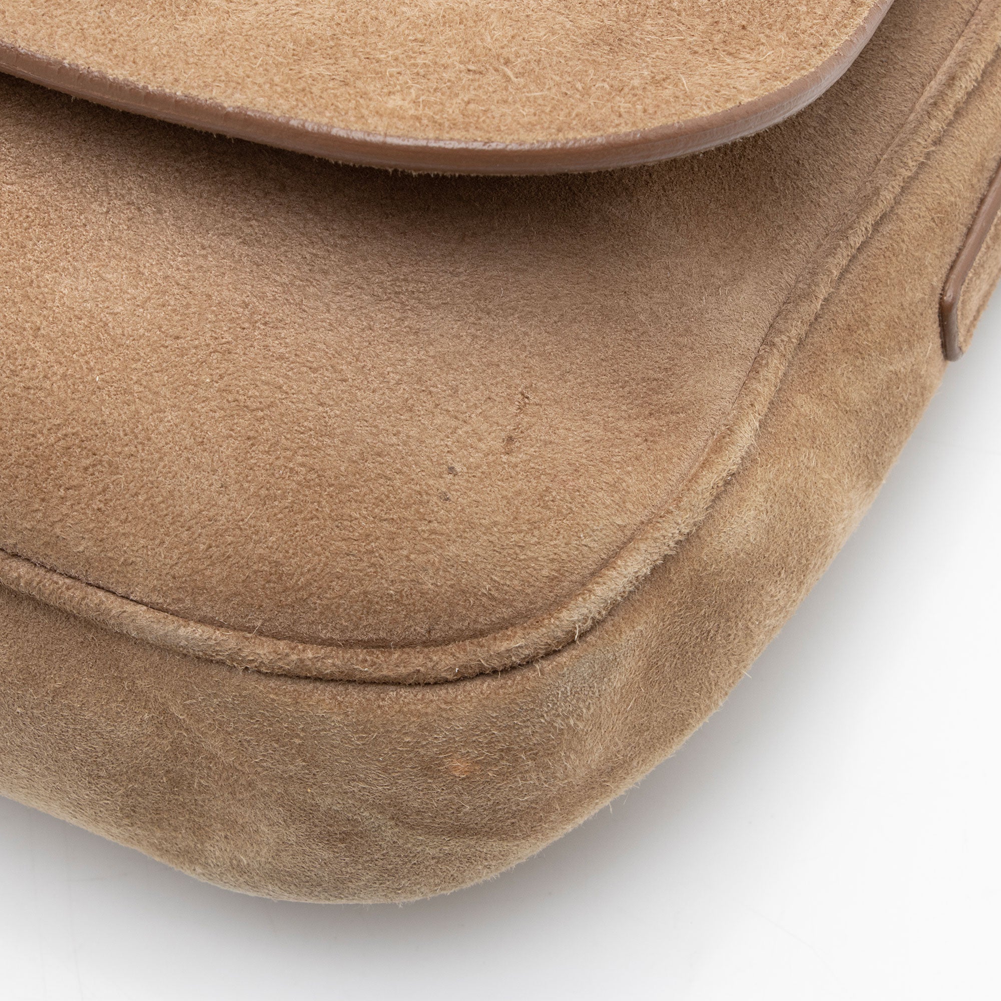 Saint Laurent Suede Kim Crossbody