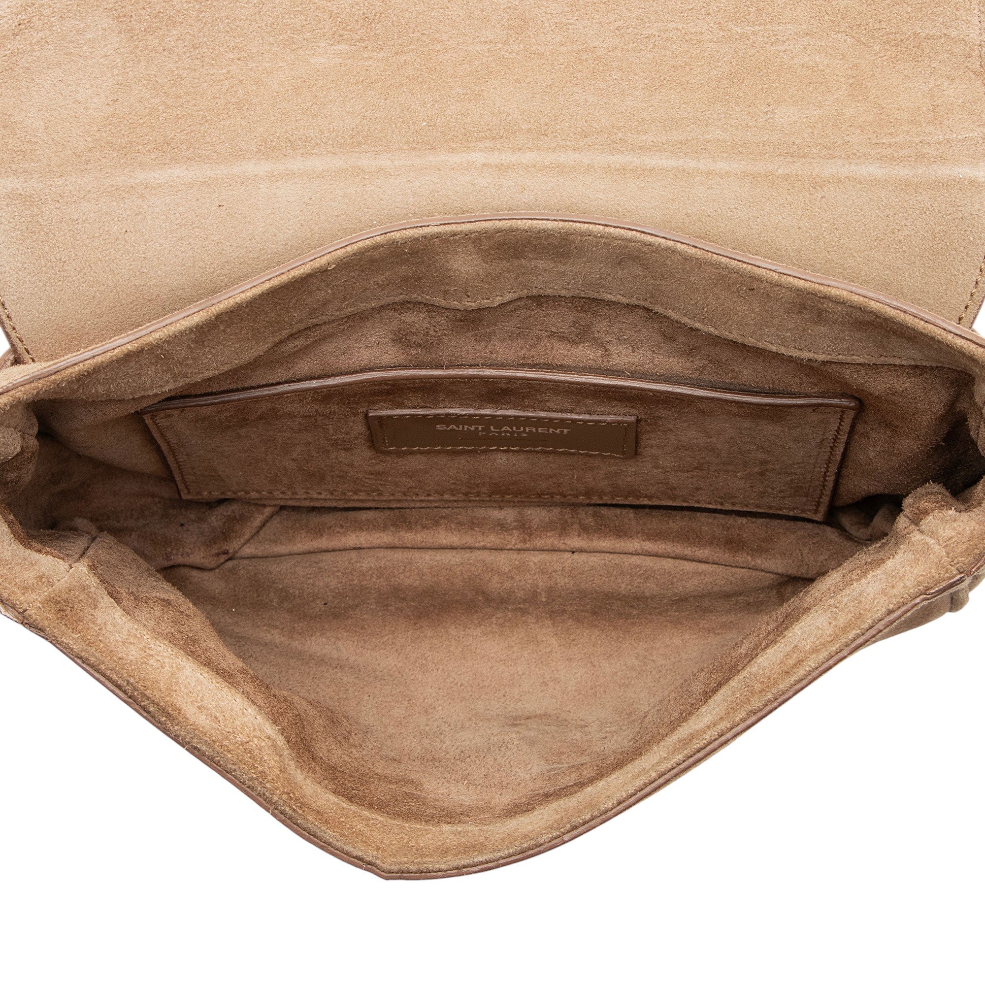 Saint Laurent Suede Kim Crossbody