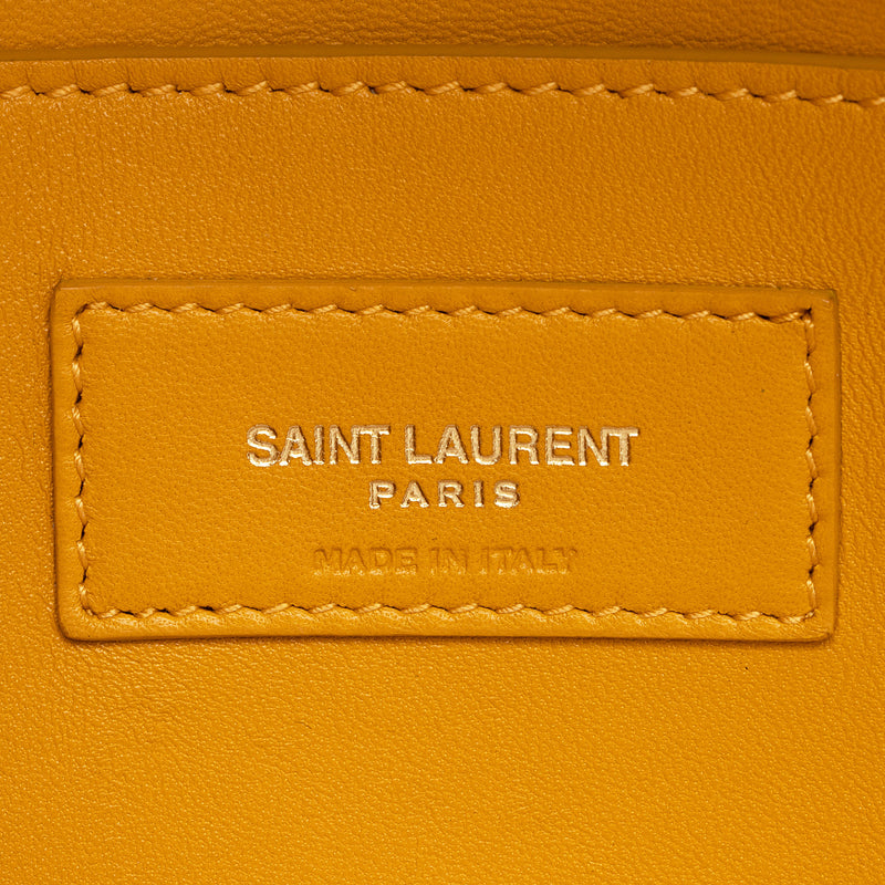 Saint Laurent Suede Monogram Kate Tassel Medium Shoulder Bag (SHF-ODWp7x)