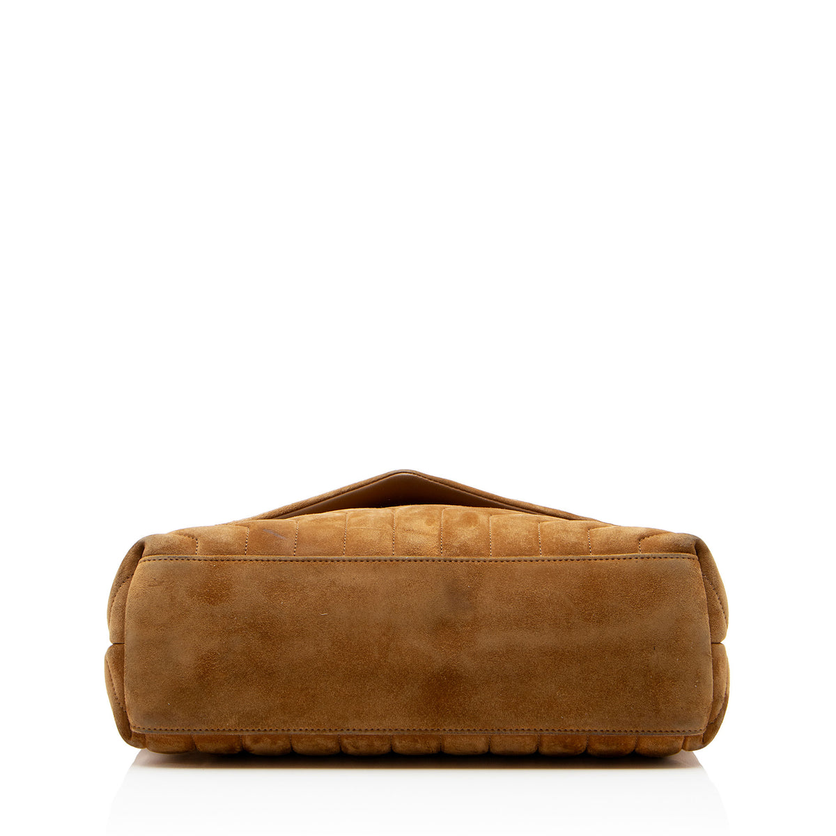 Saint Laurent Suede Monogram LouLou Chain Medium Shoulder Bag