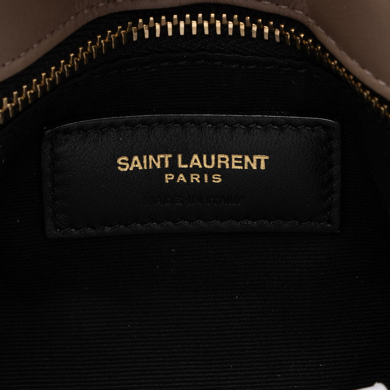 Saint Laurent Suede Monogram LouLou Toy Crossbody Bag (SHF-c1jm6y)