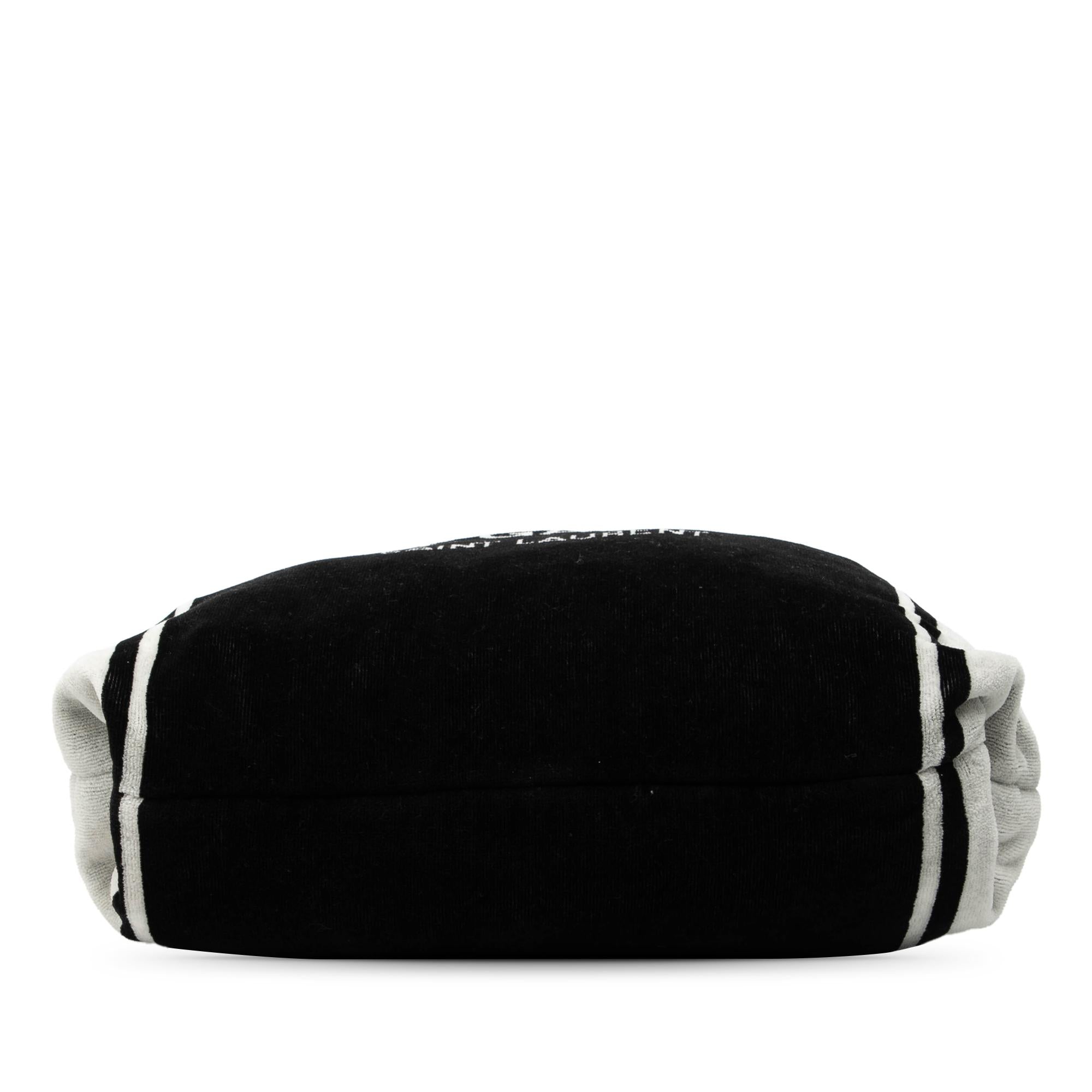 Saint Laurent Terry Cloth Rive Gauche Tote