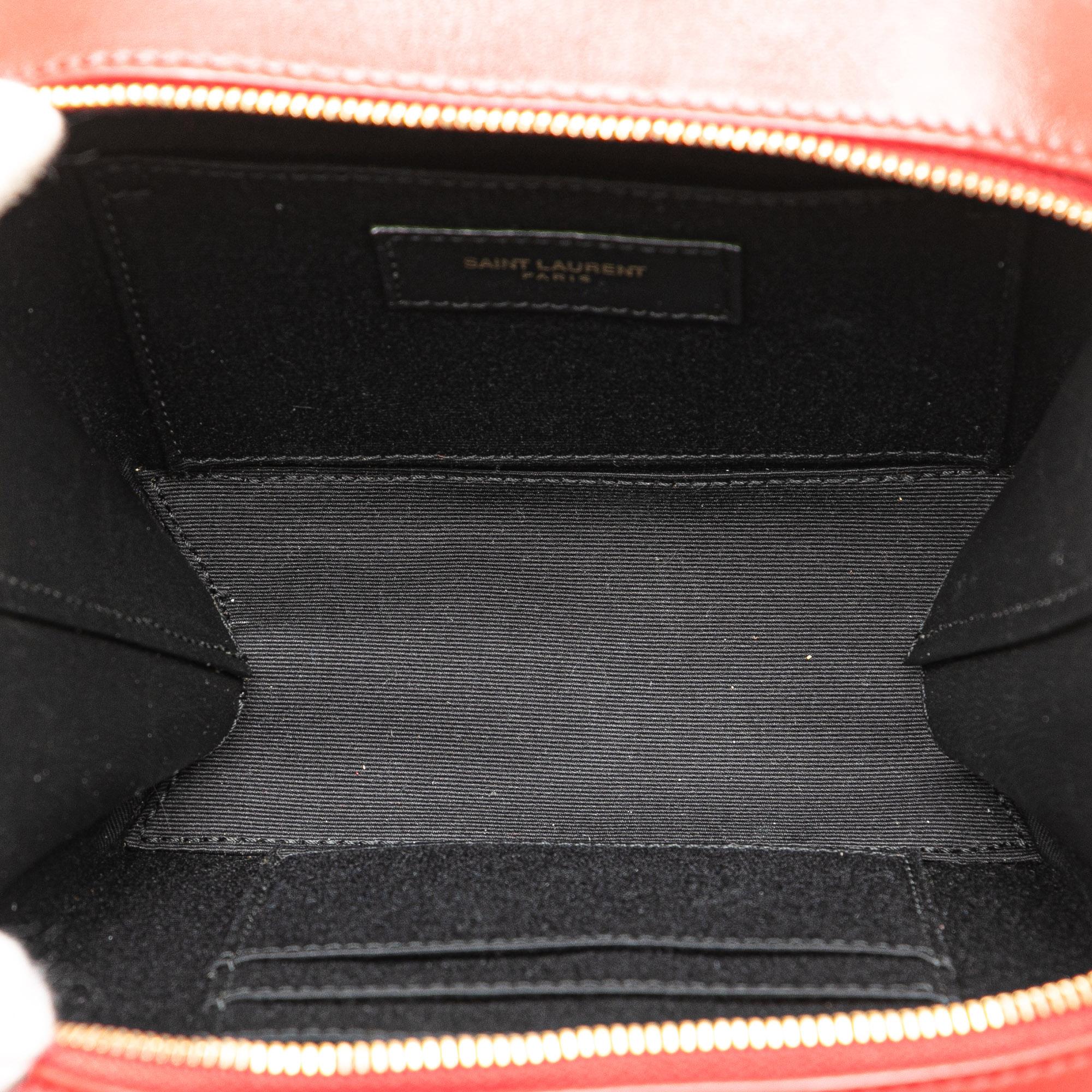 Saint Laurent Toy Lambskin Vicky Crossbody