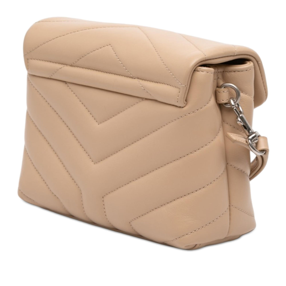 Saint Laurent Toy Matelasse Calfskin Monogram LouLou Crossbody