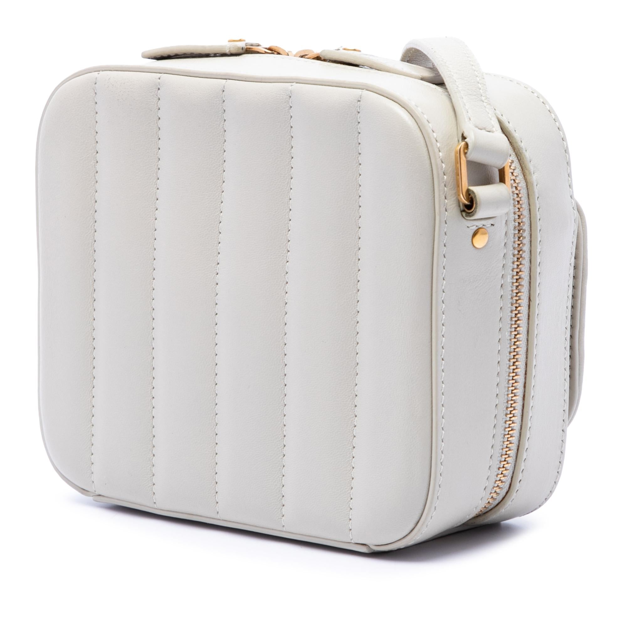 Saint Laurent Toy Quilted Lambskin Vicky Camera Bag
