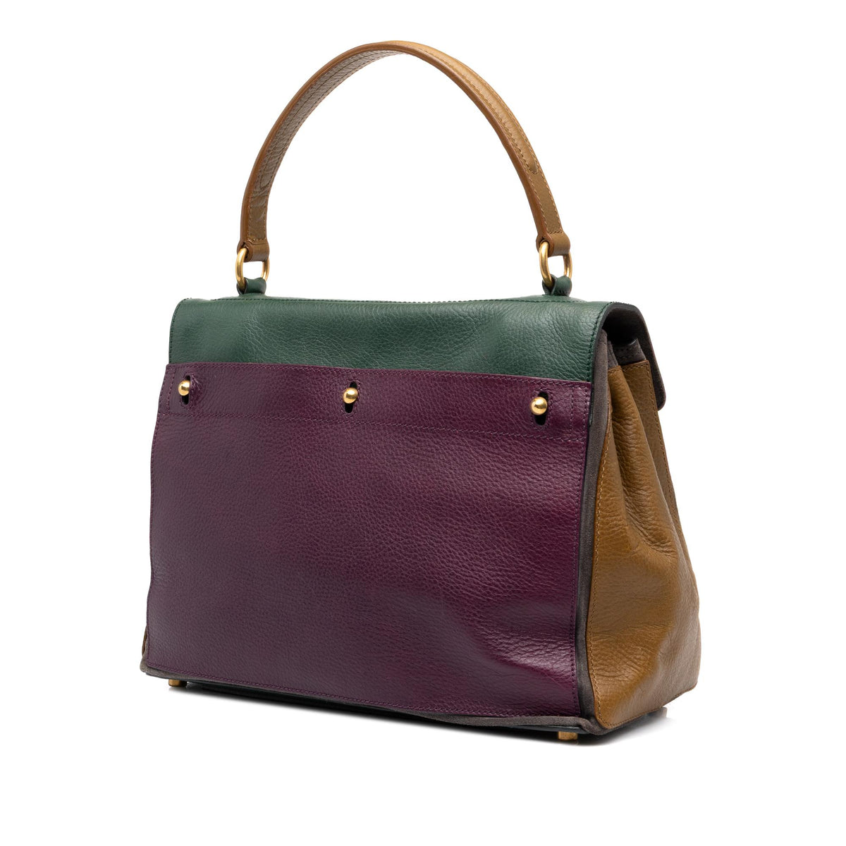 Saint Laurent Tricolor Muse Two Handbag