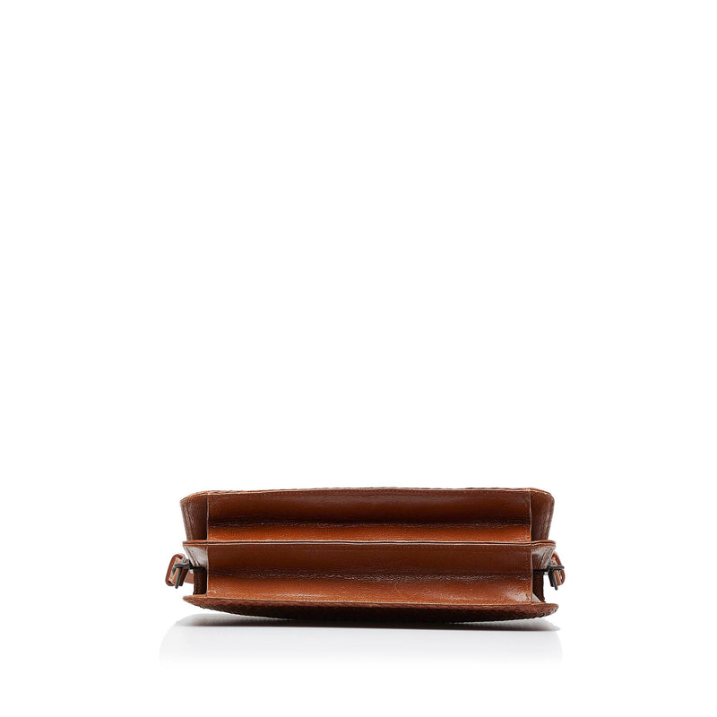 Saint Laurent Woven Leather Handbag (SHG-QipnTN)