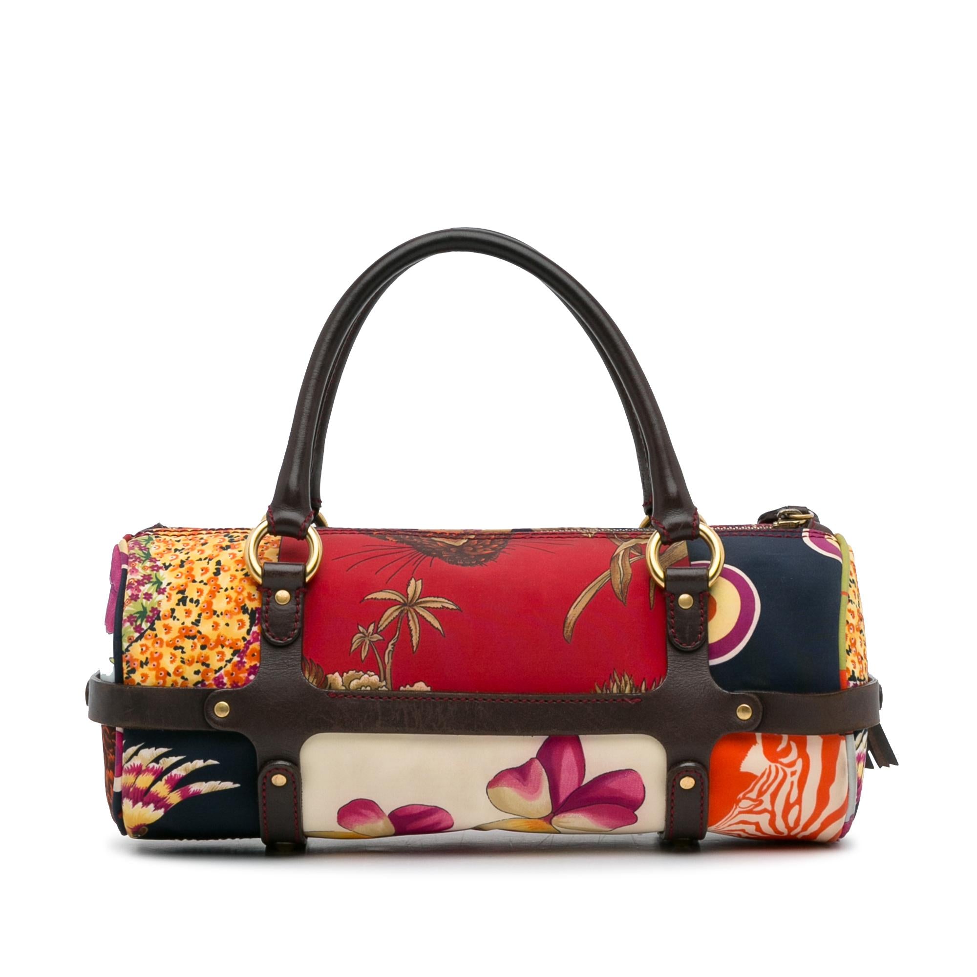 Salvatore Ferragamo Fiera Carnival Boston Bag (SHG-P7ZUfj)