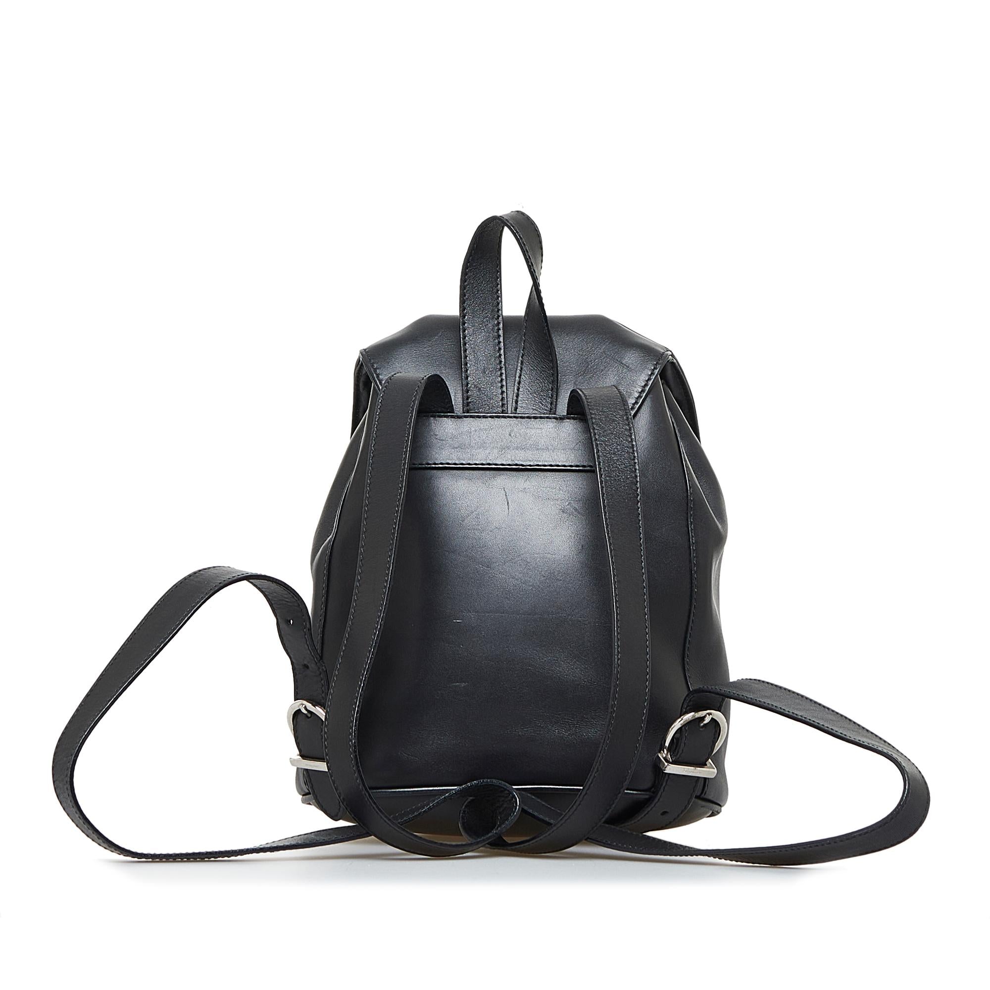 Salvatore Ferragamo Gancini Backpack (SHG-5F12H1)