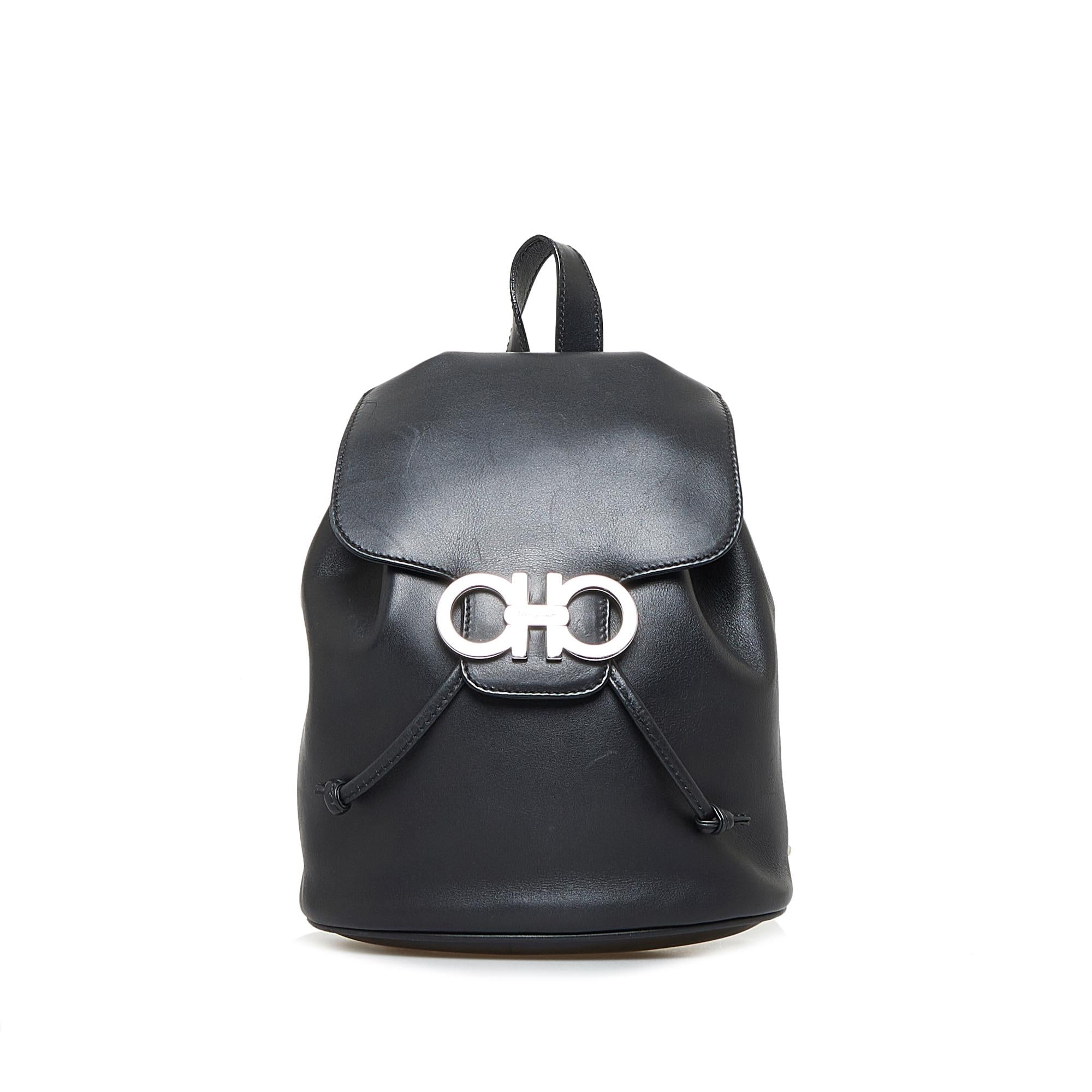 Salvatore Ferragamo Gancini Backpack (SHG-5F12H1)