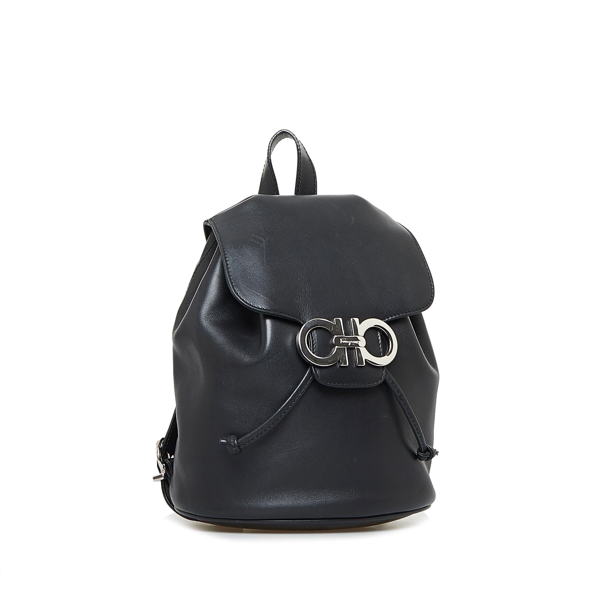Salvatore Ferragamo Gancini Backpack (SHG-5F12H1)