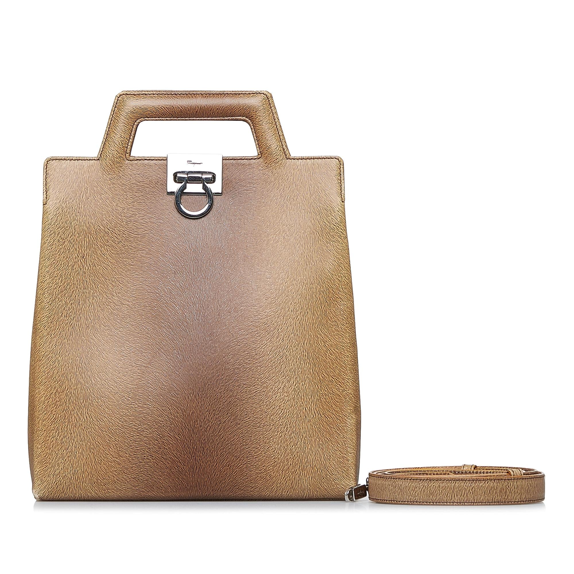 Salvatore Ferragamo Gancini Satchel (SHG-aVmQQJ)