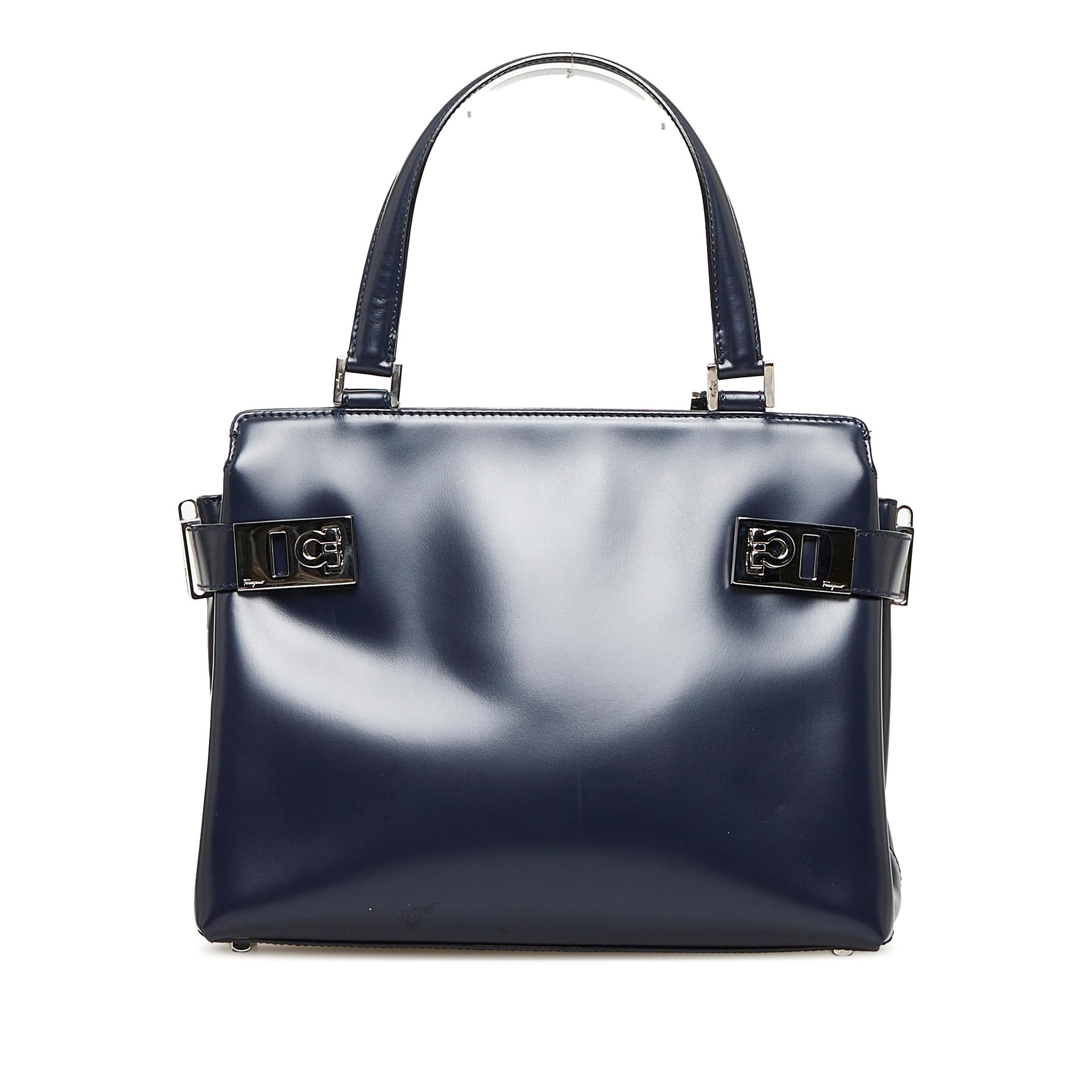 Salvatore Ferragamo Gancini Satchel (SHG-DsRgN7)