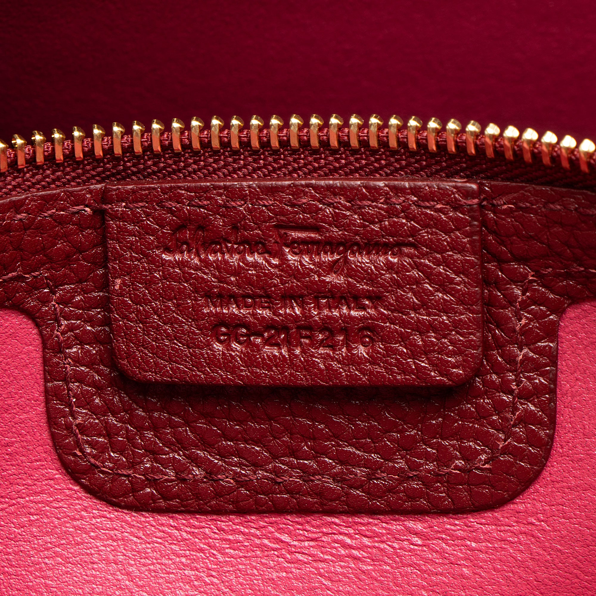 Salvatore Ferragamo Leather Amy Medium Tote
