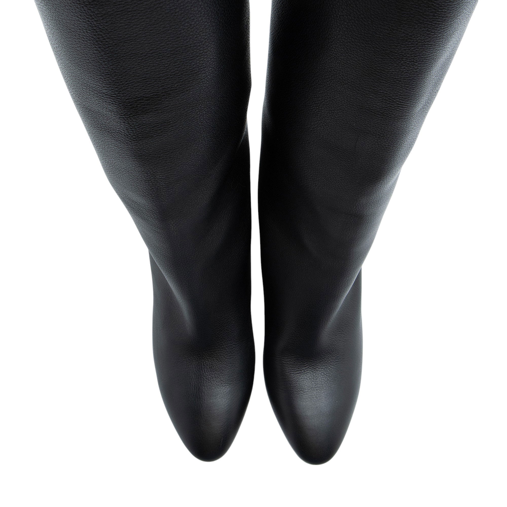 Ferragamo Leather Antea Boots - Size 6.5 / 36.5