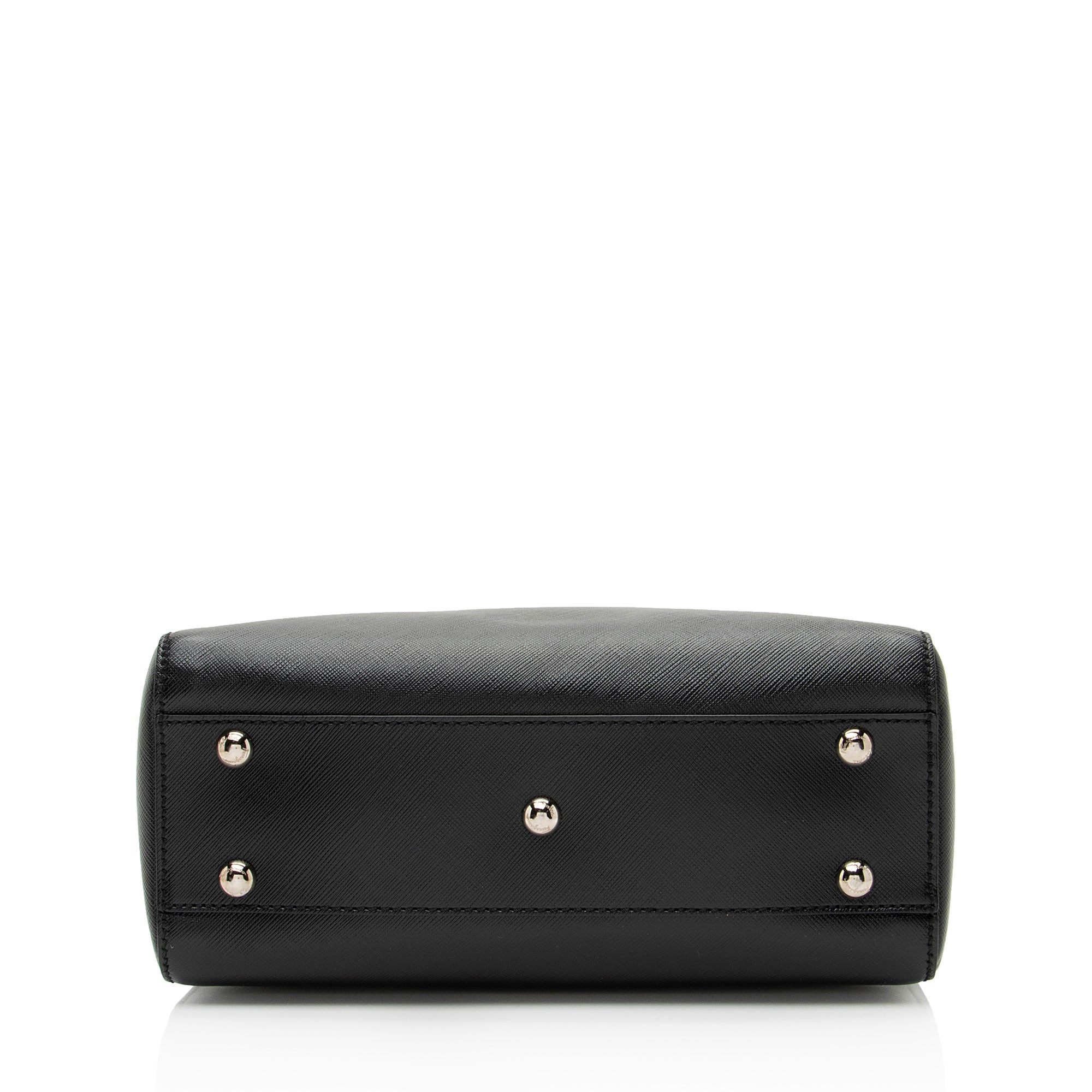 Salvatore Ferragamo Leather Batik Mini Tote