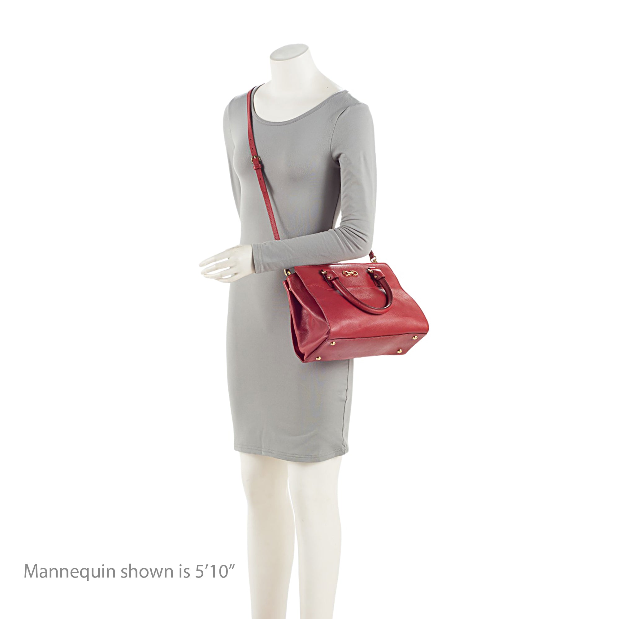 Salvatore Ferragamo Gancini Beky Satchel (SHF-gtHgti)