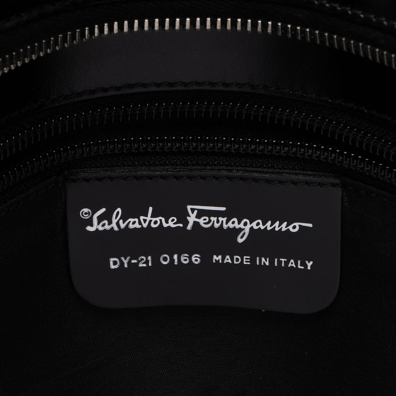 Salvatore Ferragamo Leather Gancini Tote (SHF-XWUq09)