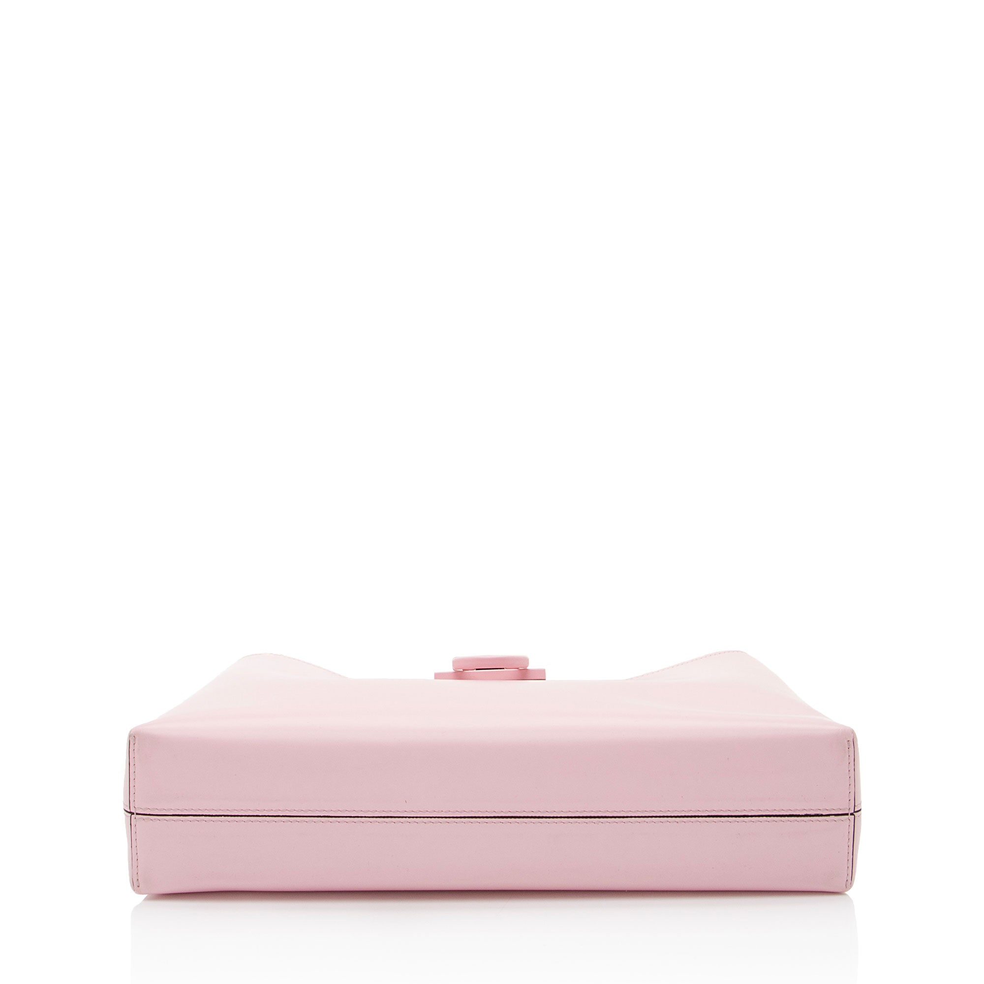 Ferragamo Leather Gancio Trifolio Small Shoulder Bag