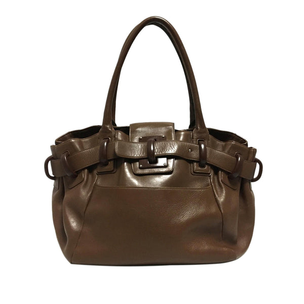Salvatore Ferragamo Leather Handbag (SHG-zMZIq4)