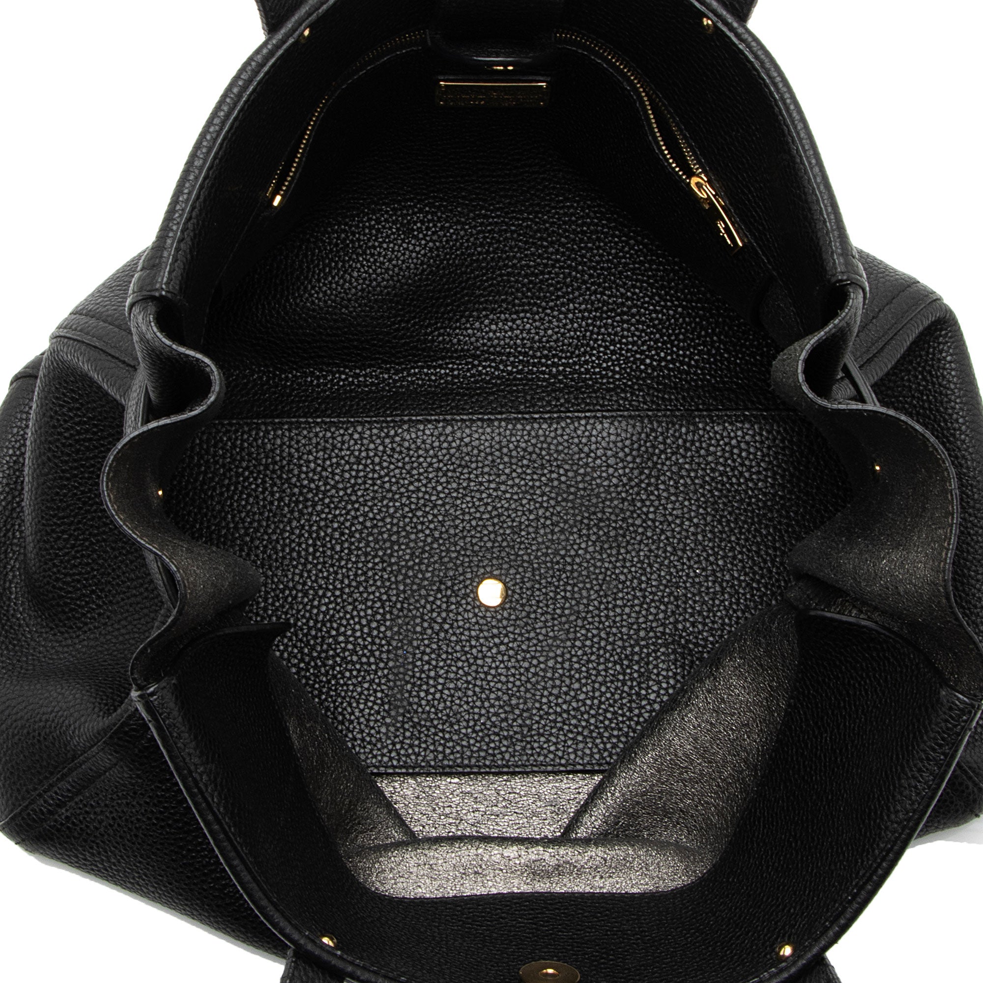 Salvatore Ferragamo Leather Nencia Tote (SHF-8FNEBa)