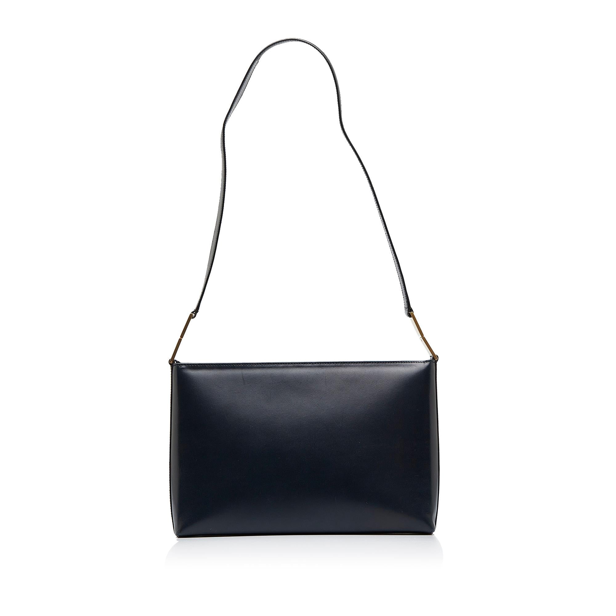 Salvatore Ferragamo Leather Shoulder Bag (SHG-nK1lGq)