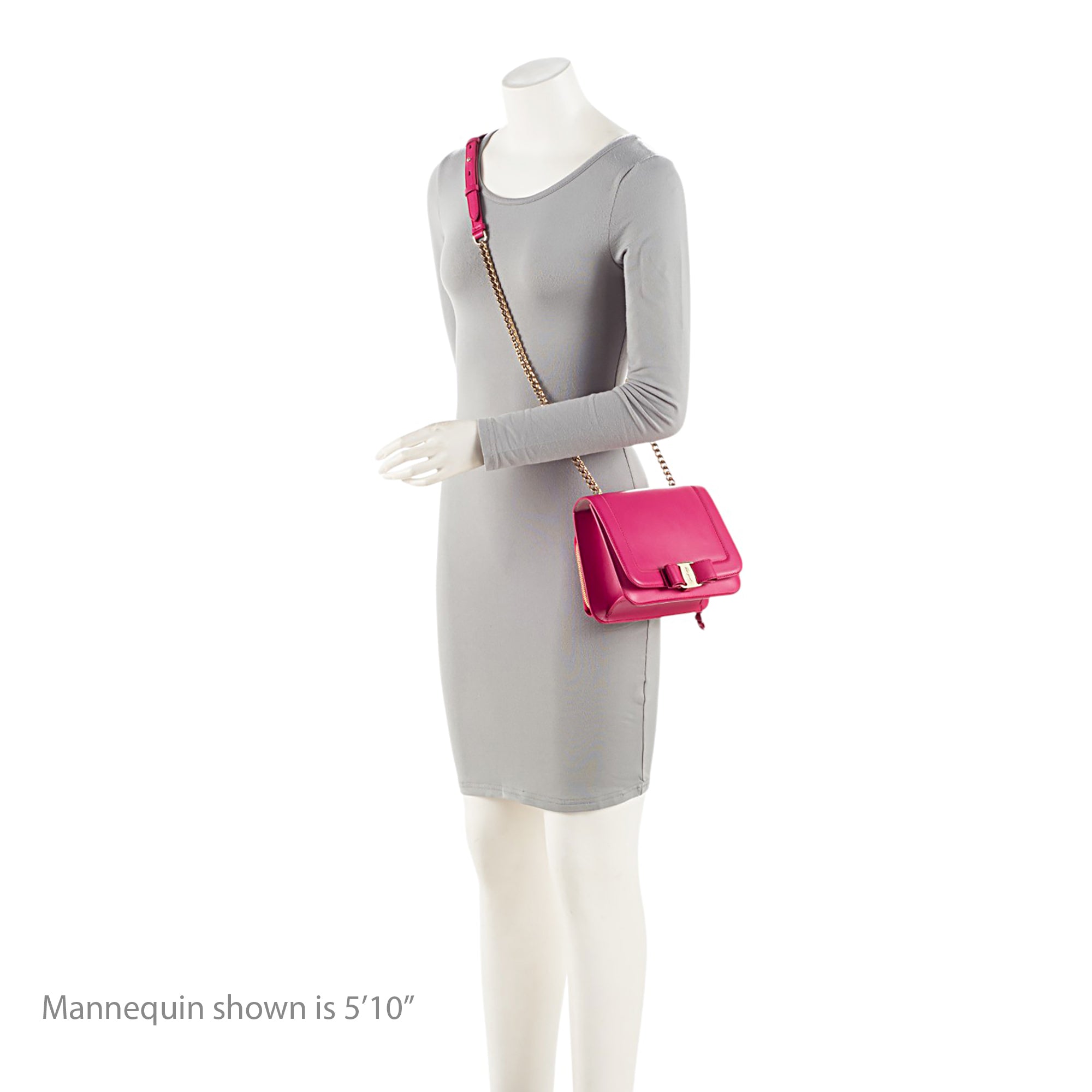 Salvatore Ferragamo Leather Vara Rainbow Small Crossbody