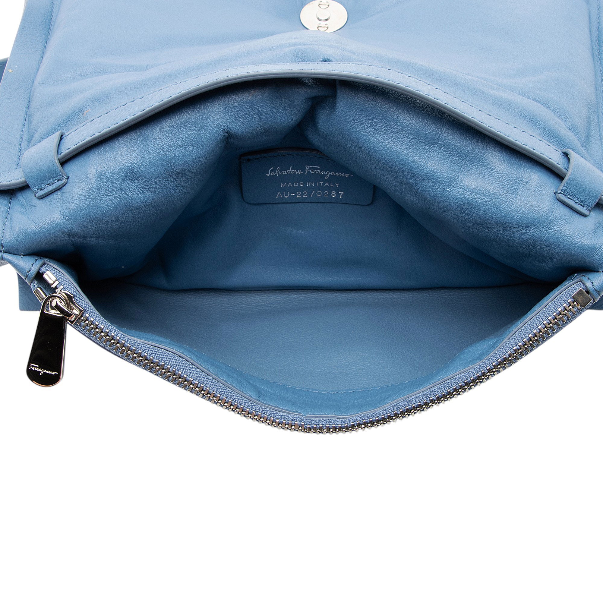 Ferragamo Leather Viva Bow Mini Bag