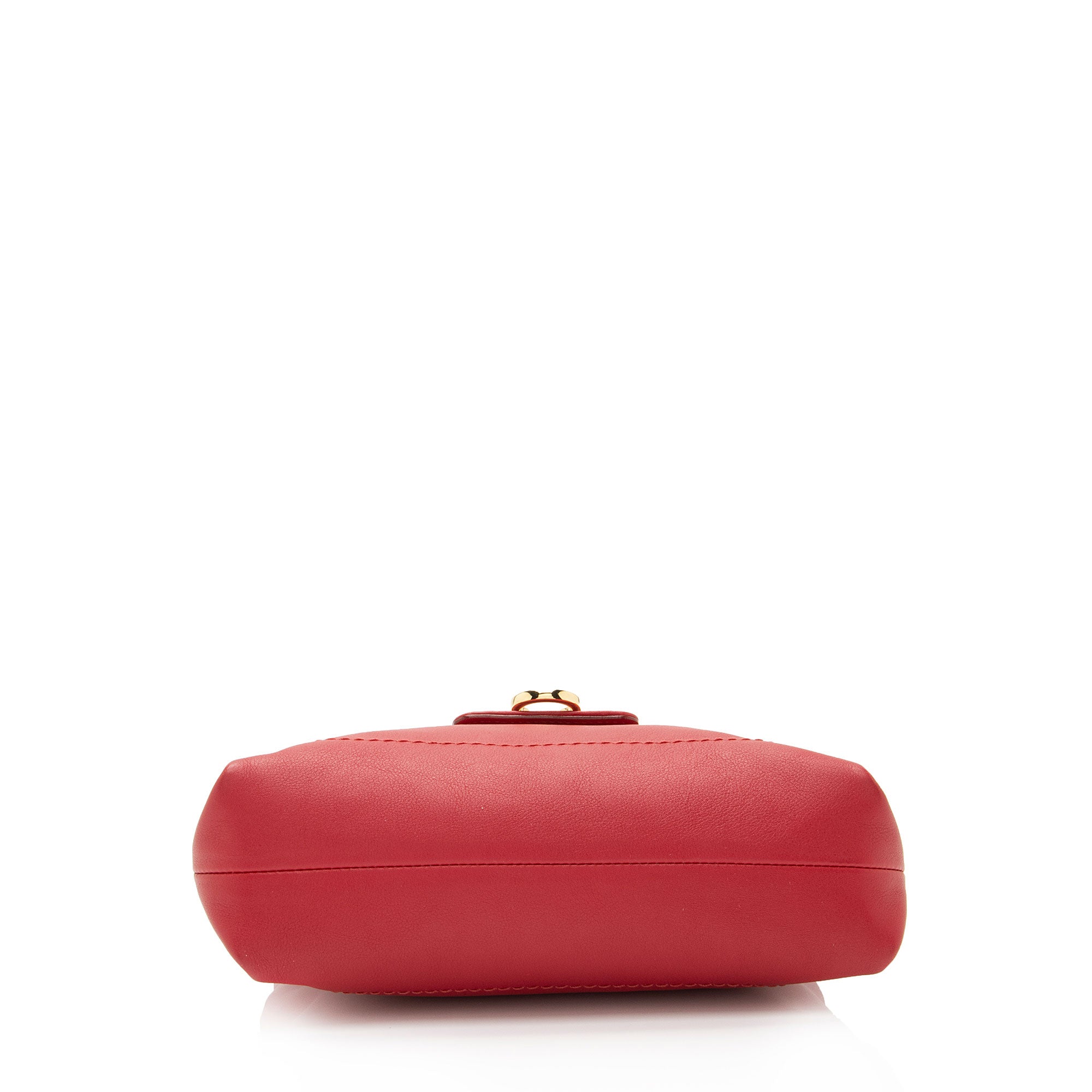 Salvatore Ferragamo Leather W Chain Shoulder Bag (SHF-gH3WOn)