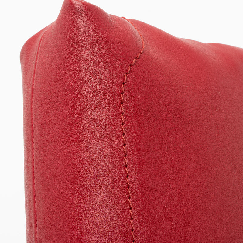 Salvatore Ferragamo Leather W Chain Shoulder Bag (SHF-gH3WOn)