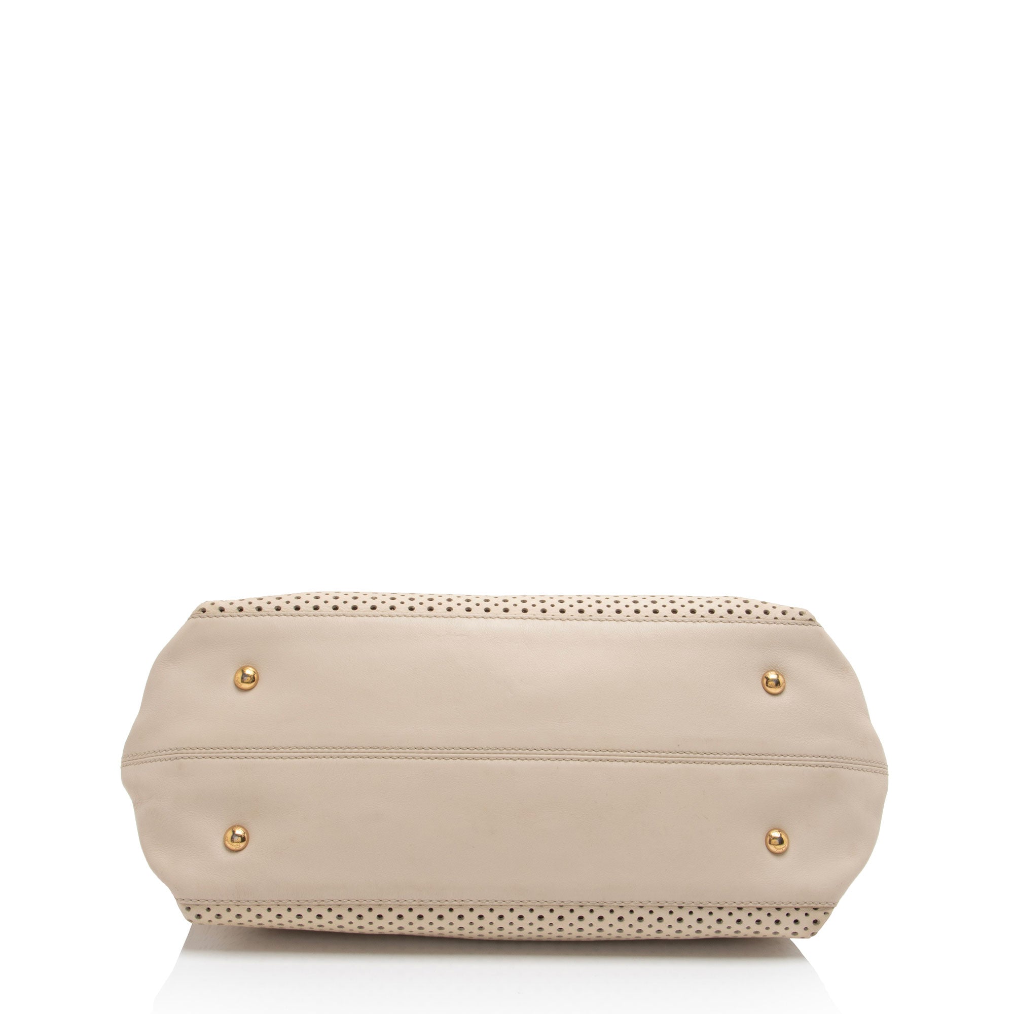 Salvatore Ferragamo Perforated Sofia Small Top Handle (SHF-1J2GRi)