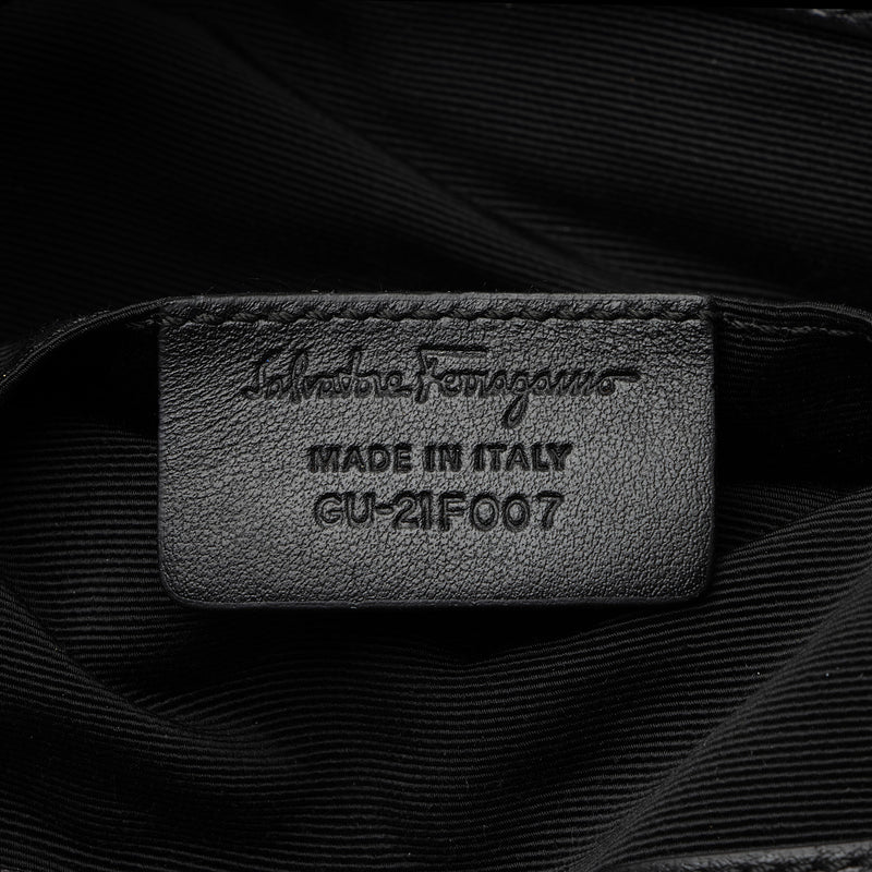 Salvatore Ferragamo Quilted Calfskin Giuliette Backpack (SHF-wZ9niM)