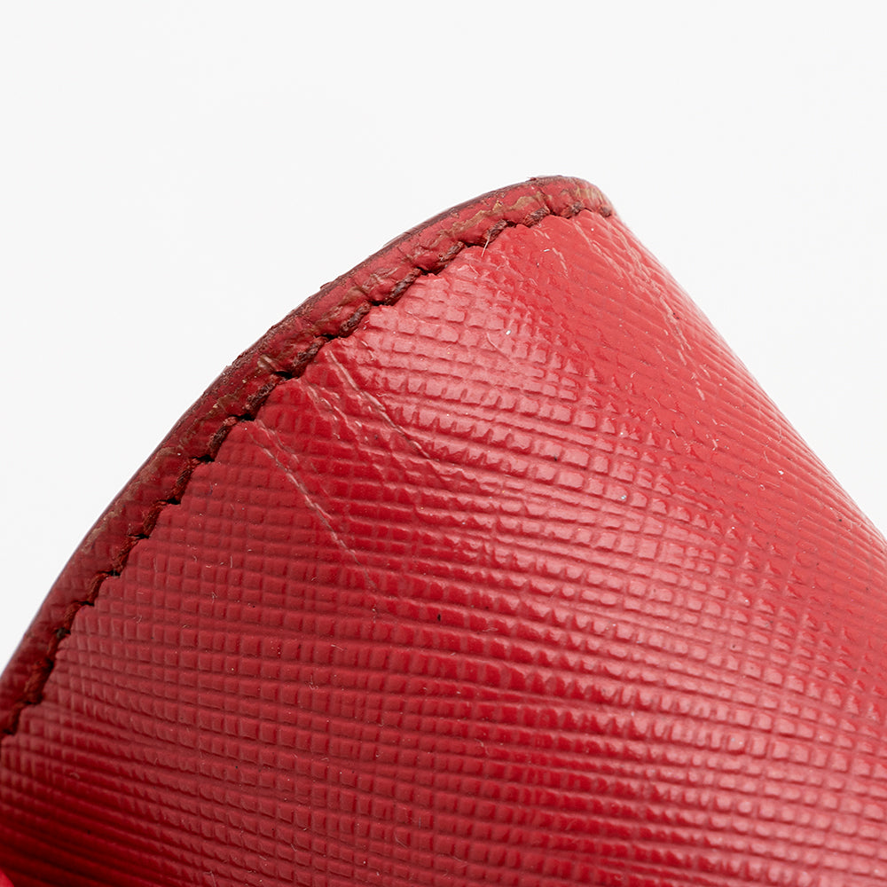 Salvatore Ferragamo Saffiano French Wallet (SHF-22091)