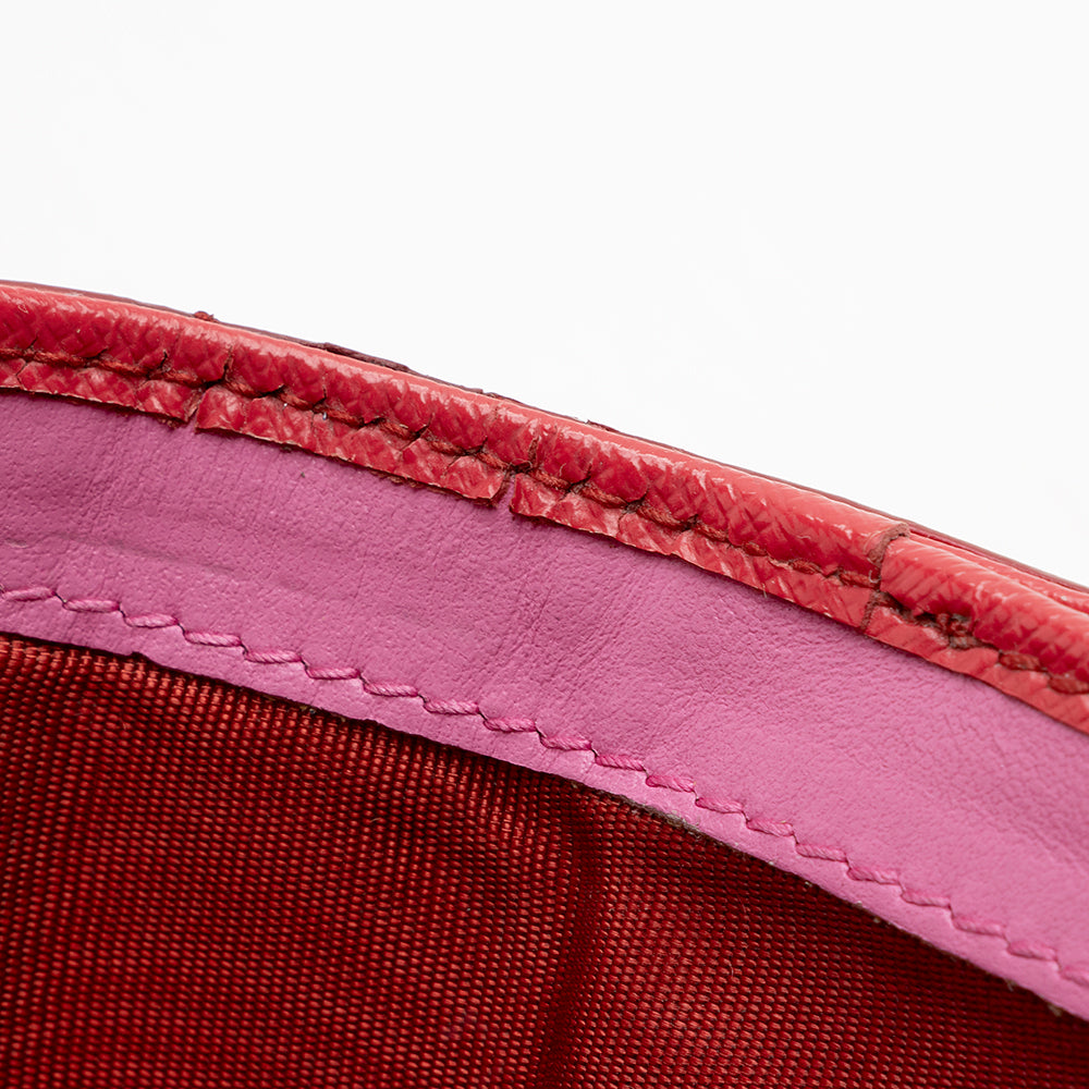 Salvatore Ferragamo Saffiano French Wallet (SHF-22091)