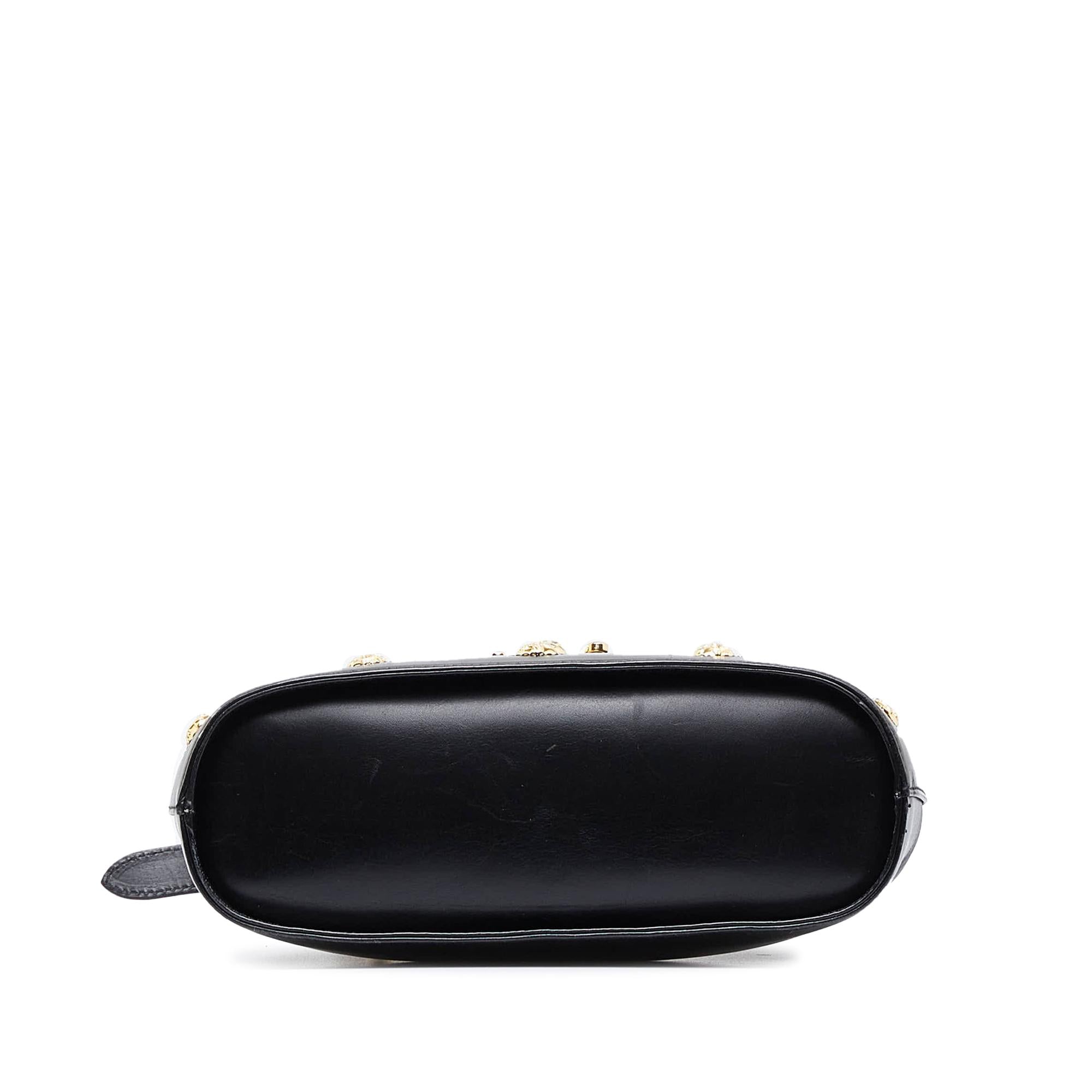 Salvatore Ferragamo Studded Leather Satchel (SHG-oHHaE5)