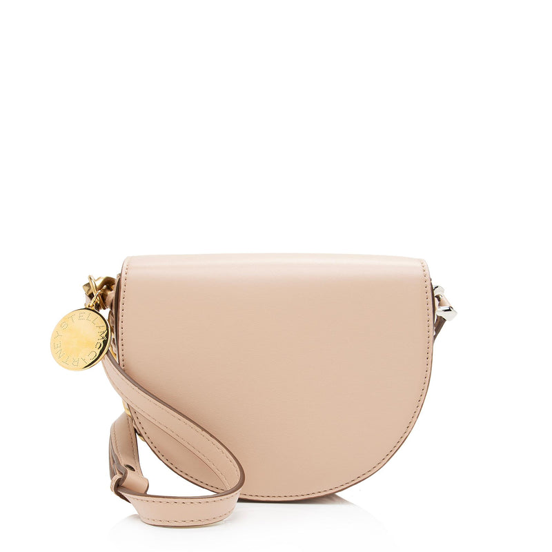 Stella McCartney Eco Alter Nappa Frayme Small Flap Shoulder Bag (SHF-bhGjGD)