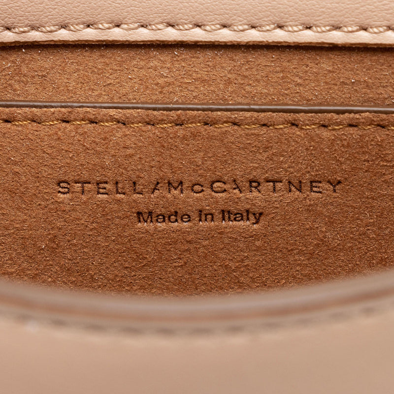 Stella McCartney Eco Alter Nappa Frayme Small Flap Shoulder Bag (SHF-bhGjGD)