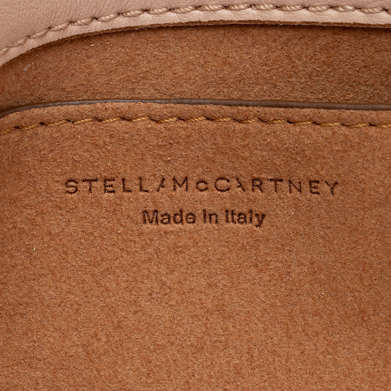 Stella McCartney Eco Alter Nappa Frayme Small Flap Shoulder Bag (SHF-Bwl3WB)