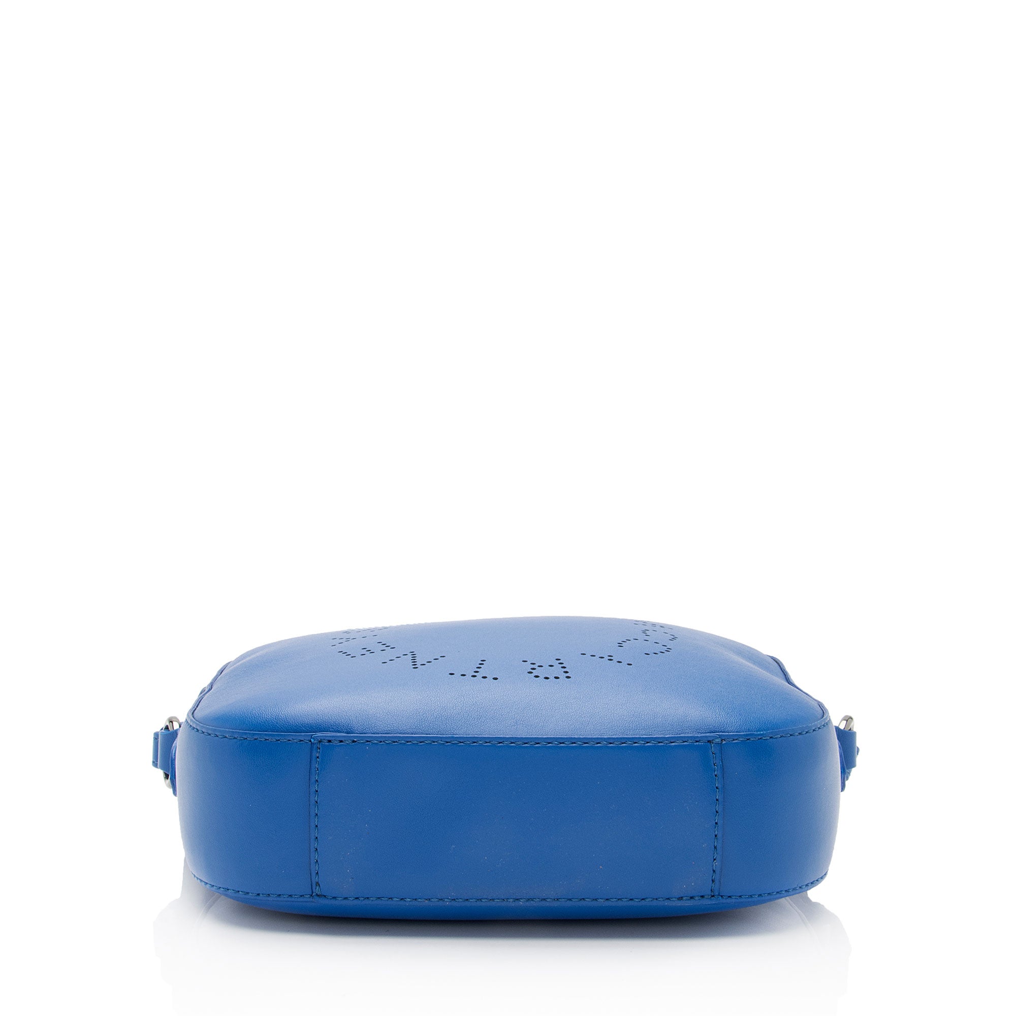 Stella McCartney Eco Alter Nappa Perforated Logo Mini Camera Bag (SHF-tw3WE1)