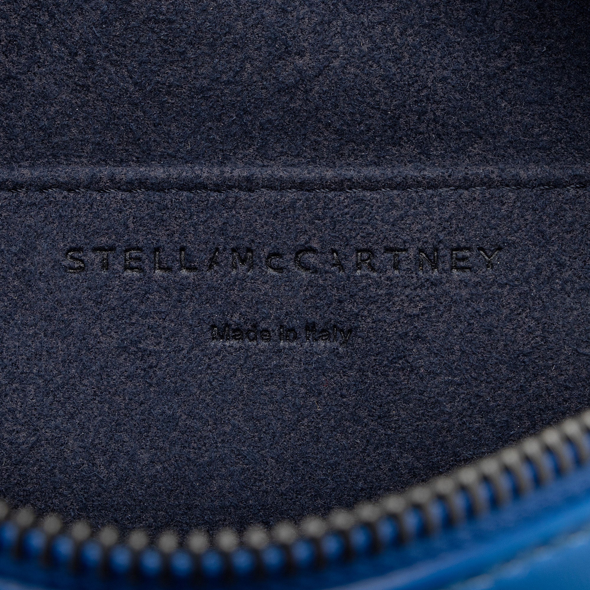 Stella McCartney Eco Alter Nappa Perforated Logo Mini Camera Bag (SHF-tw3WE1)