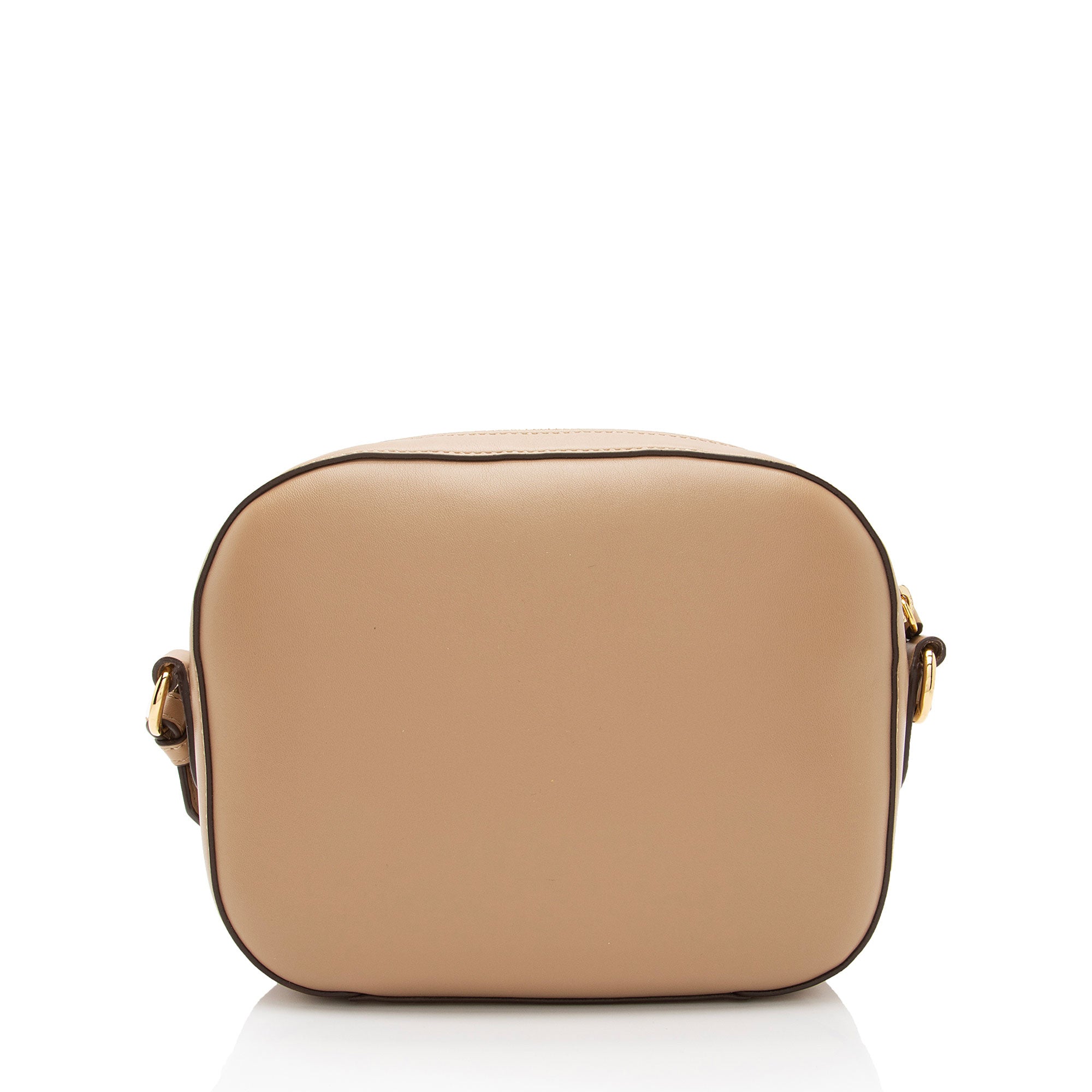 Stella McCartney Eco Alter Nappa Perforated Logo Mini Camera Bag (SHF-Cf8nbD)