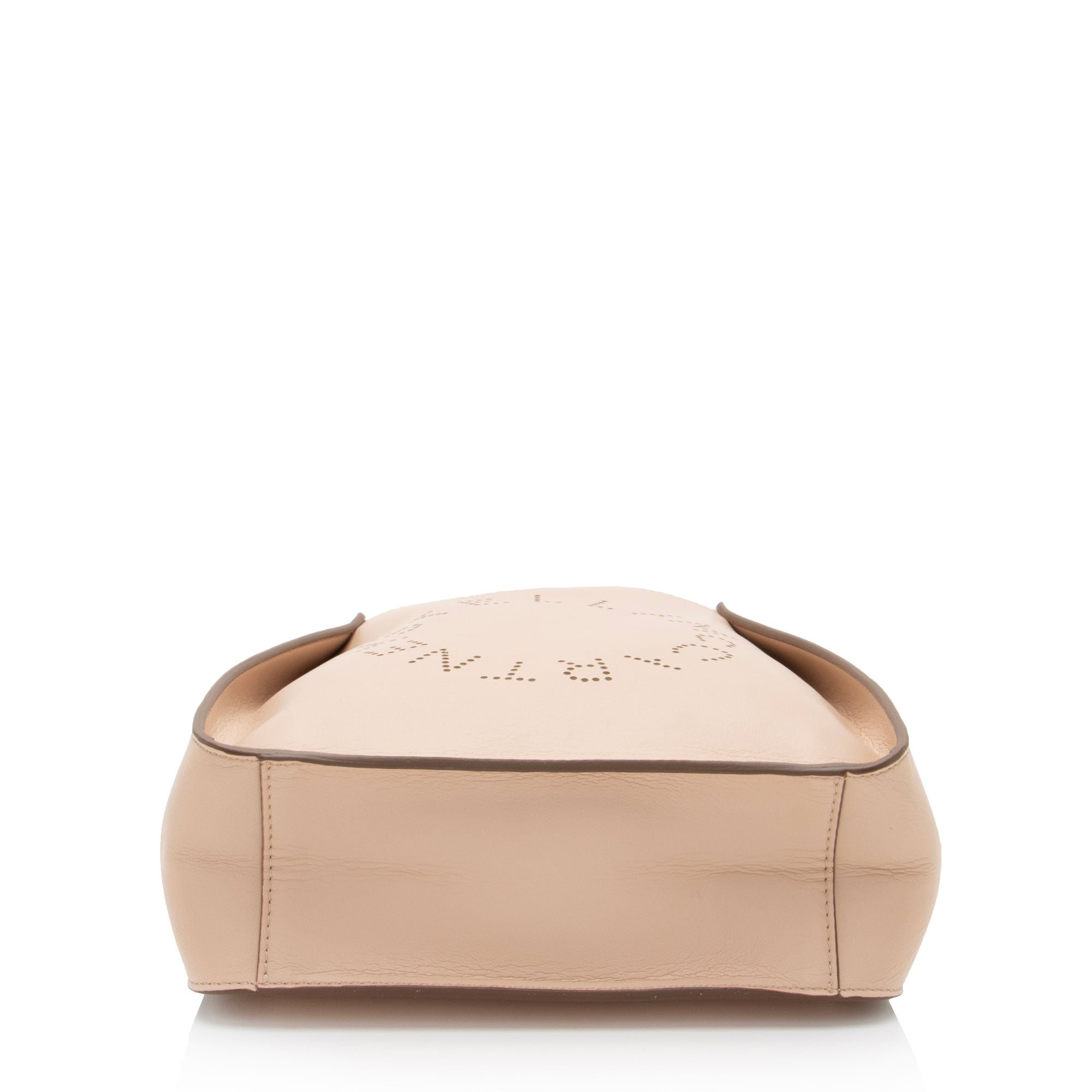 Stella McCartney Eco Alter Nappa Perforated Logo Mini Crossbody