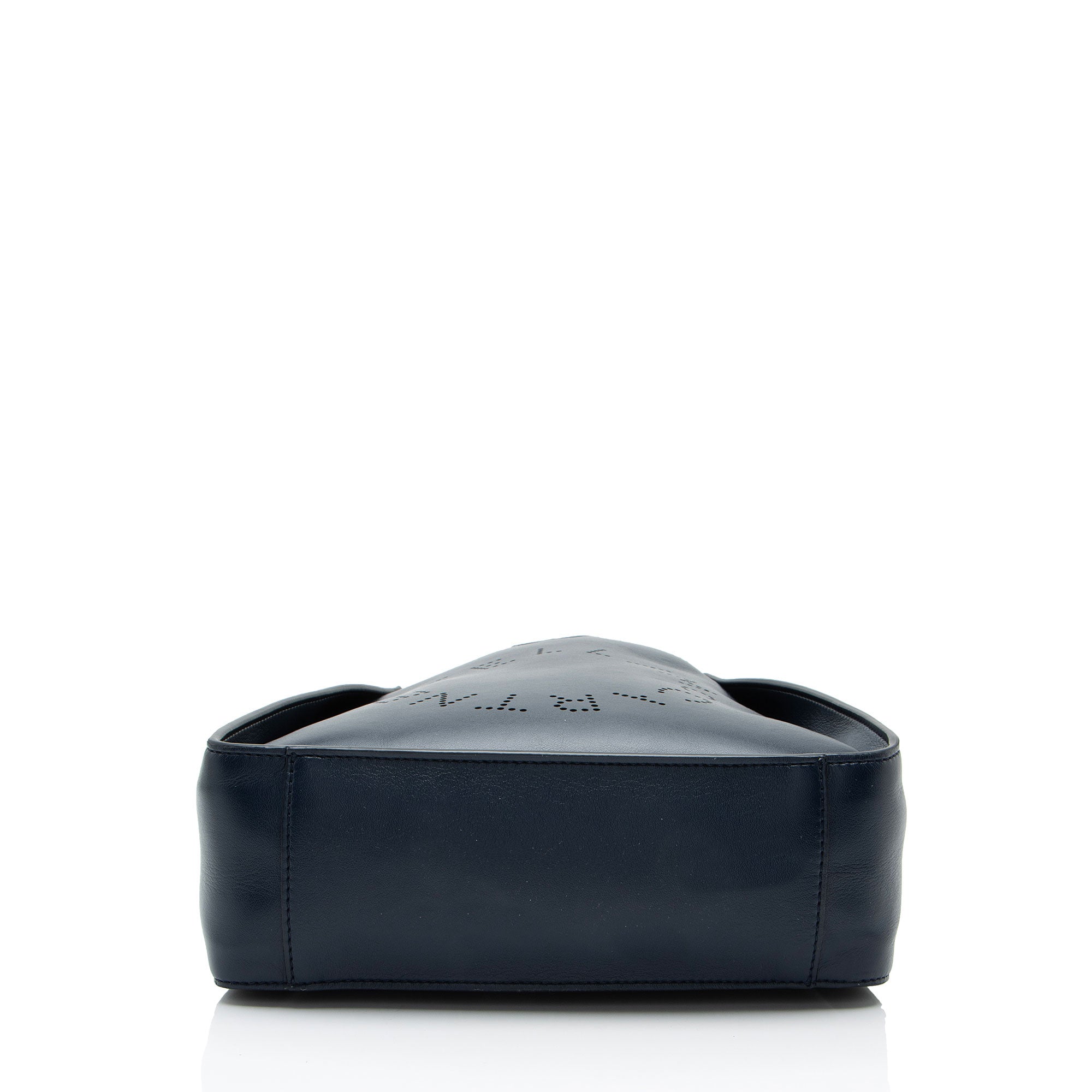 Stella McCartney Eco Alter Nappa Perforated Logo Mini Crossbody