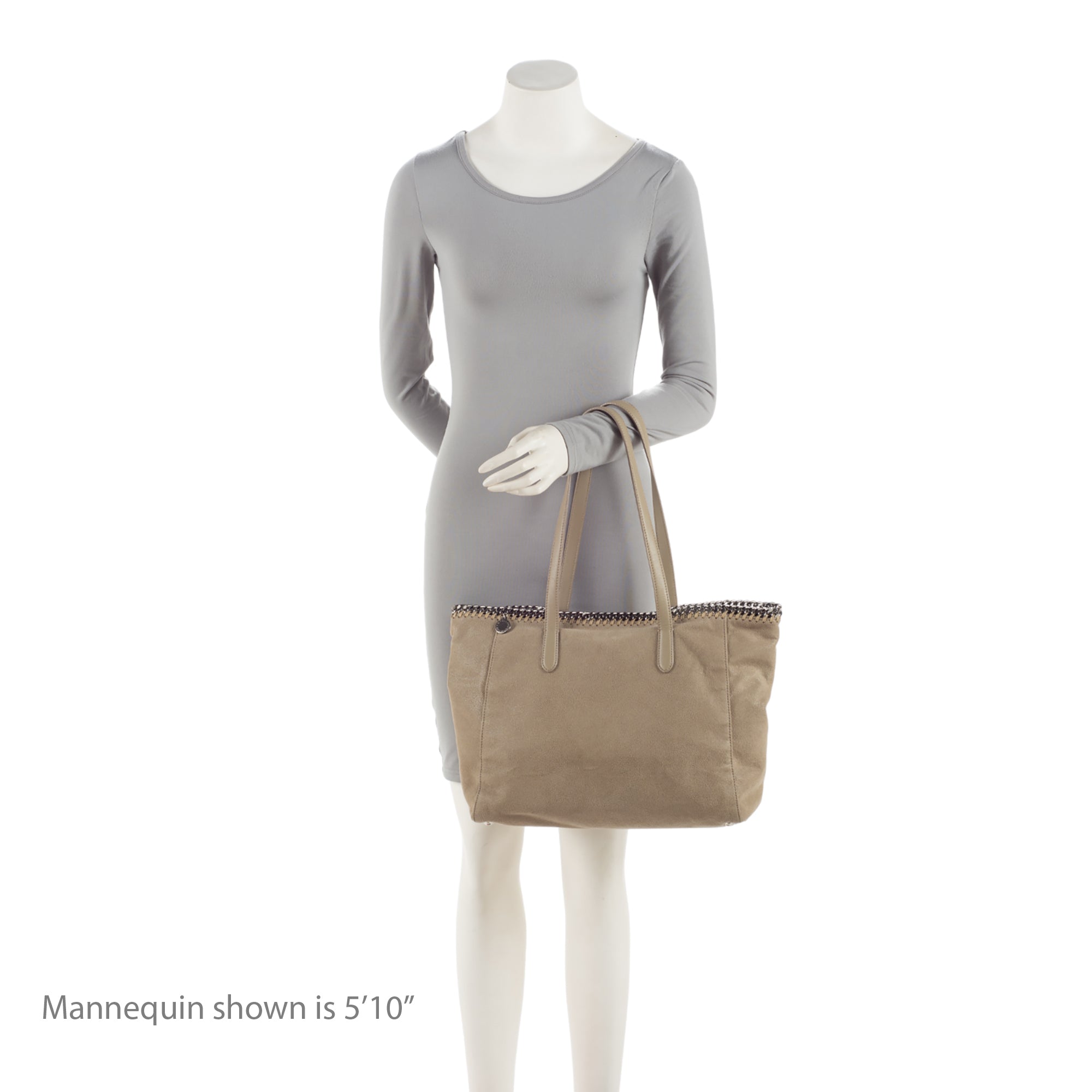 Stella McCartney Faux Leather Falabella E/W Shopping Tote