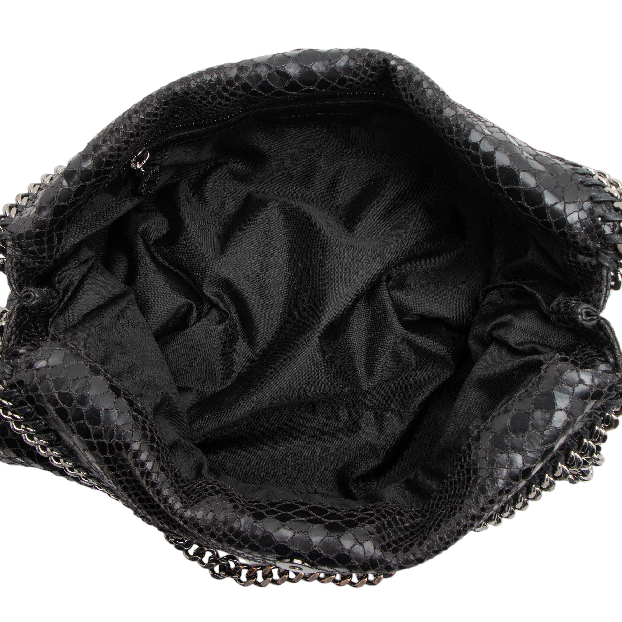 Stella McCartney Faux Python Falabella Small Tote